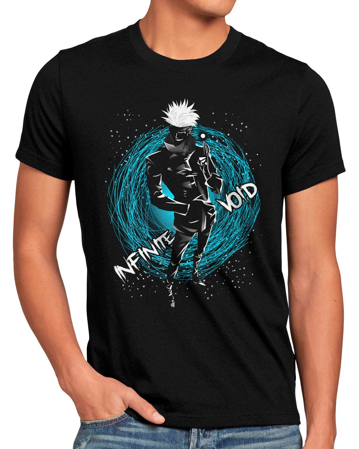 style3 Print-Shirt kaisen anime japan manga jujutsu