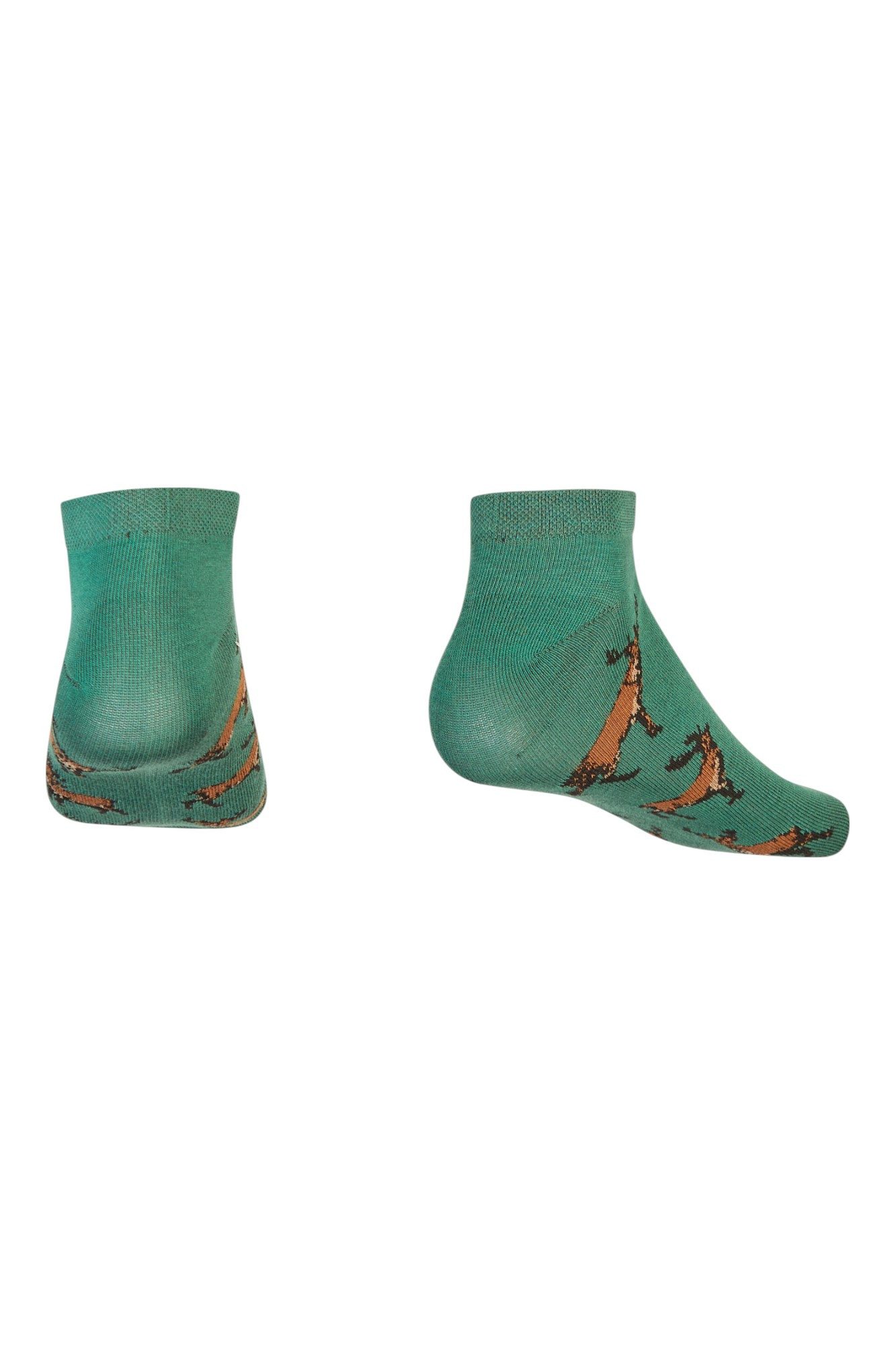 AbgeStrumpft Sneakersocken AbgeStrumpft Hirsch Sneaker (1 Paar, 1-Paar, 1 Paar) lustiges Design