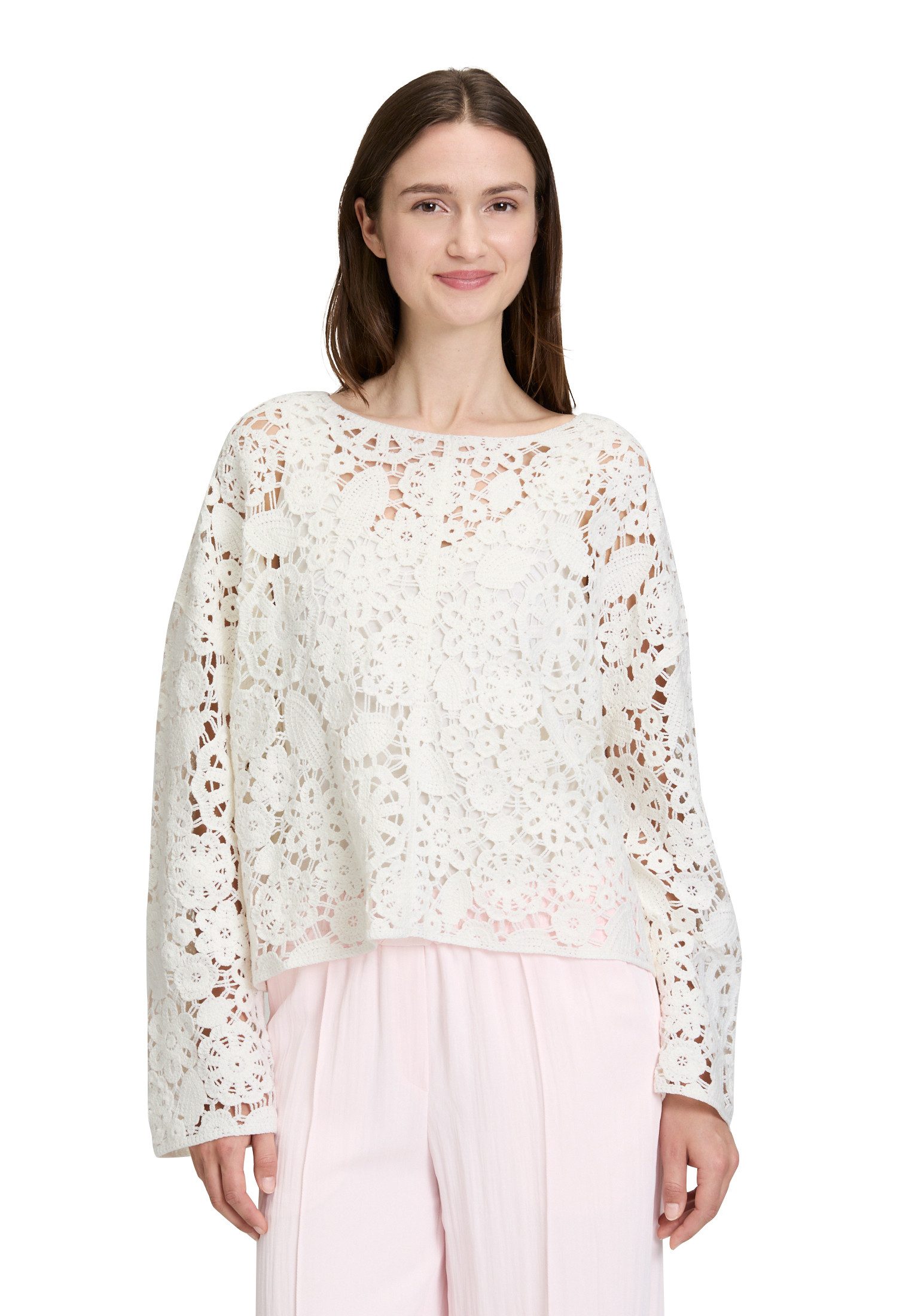 Strickpullover Damen mit U-Boot-Ausschnitt