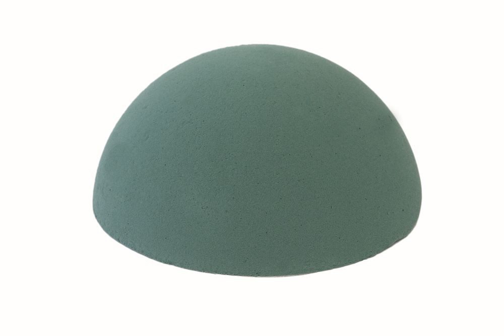 mosy Bastelfilz Steckschaum, halbe Kugel, 25 cm, Steckmasse