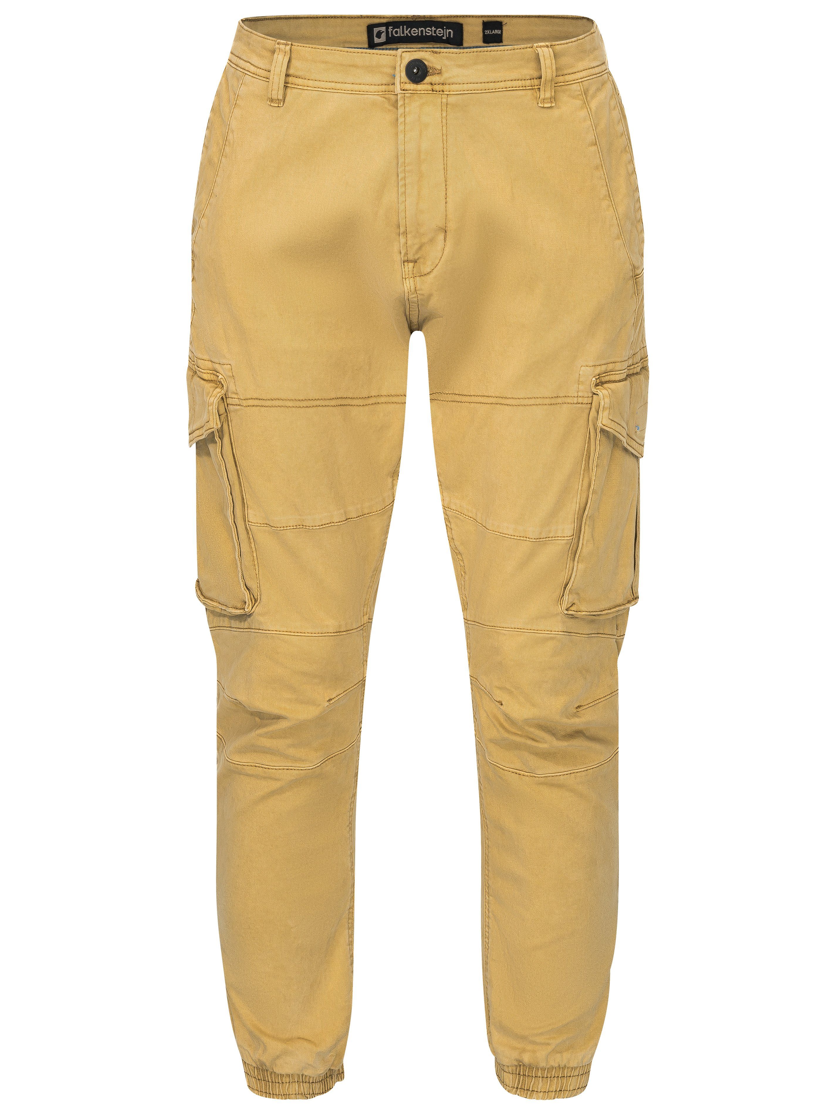 FALKENSTEJN Cargohose FALKENSTEJN Kruger - Herrencargohose Freizeithose Trekkinghose