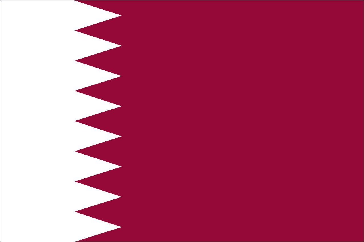 flaggenmeer Flagge Katar 80 g/m²