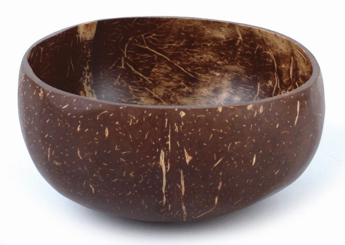 El Puente Schale Kokosnuss-Schale, Handmade, Kokos, Handmade