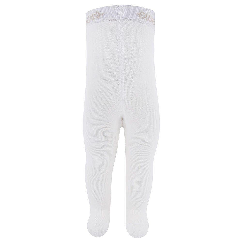 Strumpfhose Ewers Baumwollanteil hoher weiss Thermostrumpfhose Thermo Uni