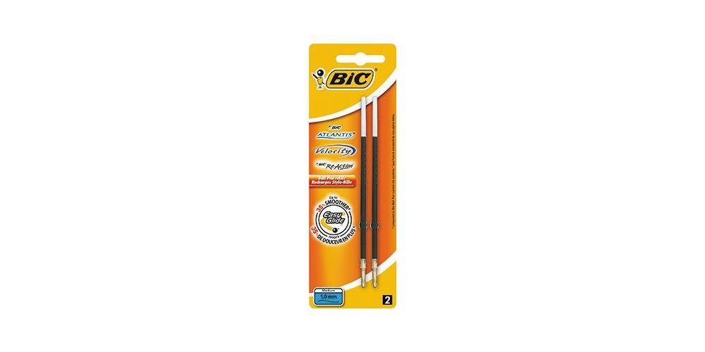 Easy 0,4 Kugelschreiber Strichstärke: BIC Kugelschreibermine Schreibfarbe: schwarz Glide mm