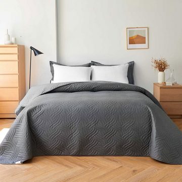 Tagesdecke TD, KEAYOO, aus 100% Kunstfaser, Bettüberwurf für Einzelbetten oder Doppelbetten