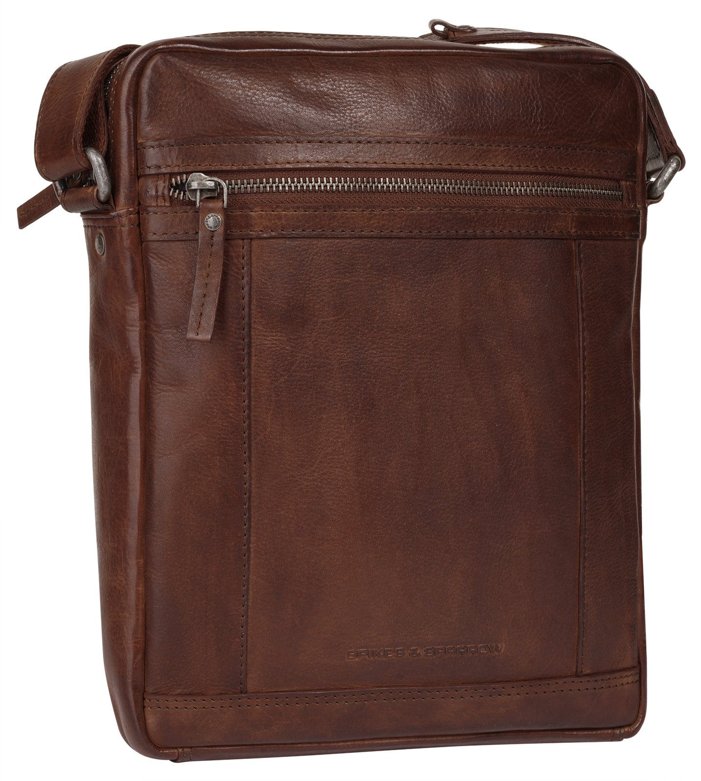 Spikes & Sparrow Umhängetasche, echt Leder günstig online kaufen