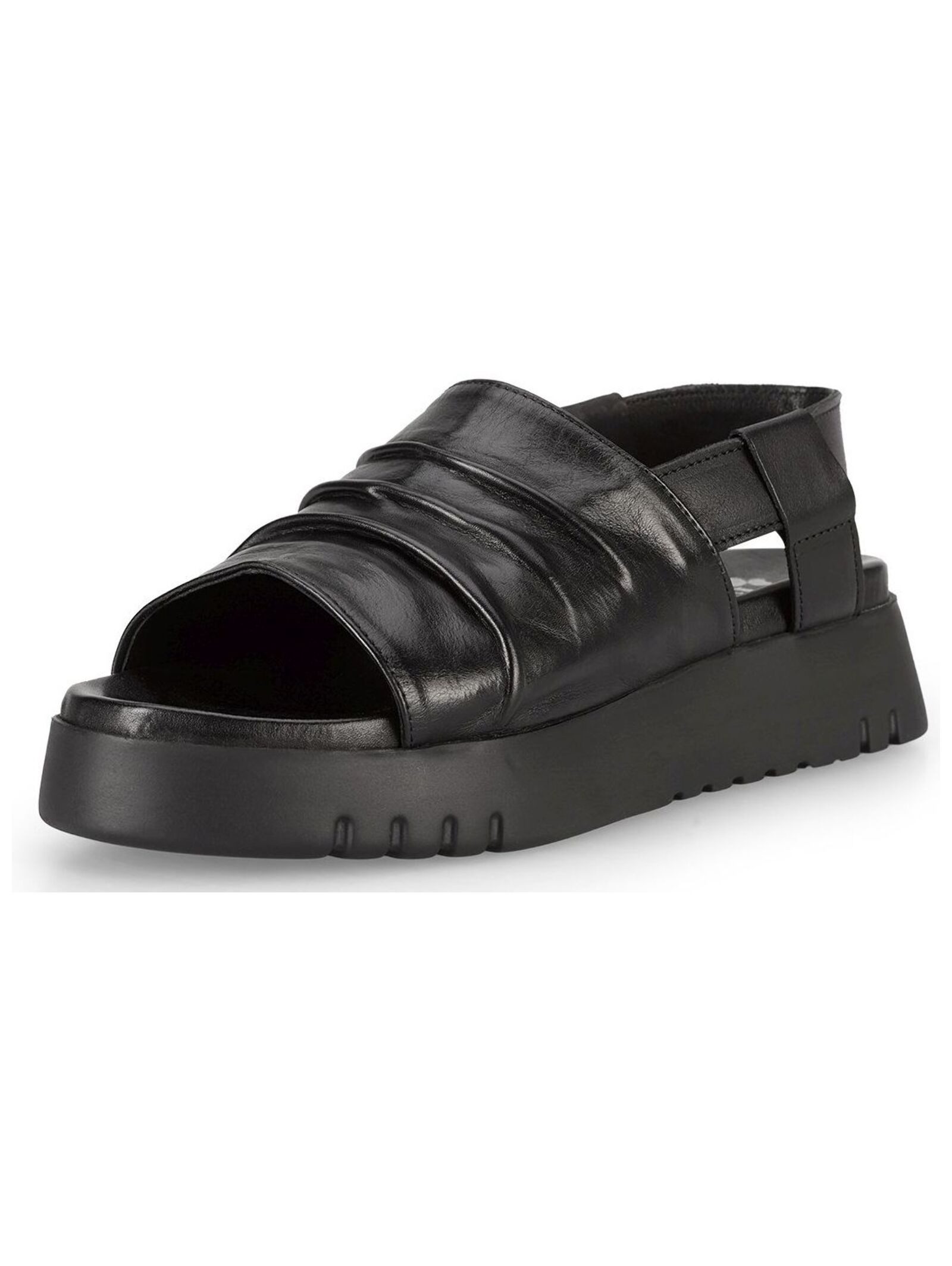 Felmini Wide Fit Sandalen Leder Riemchensandalette günstig online kaufen