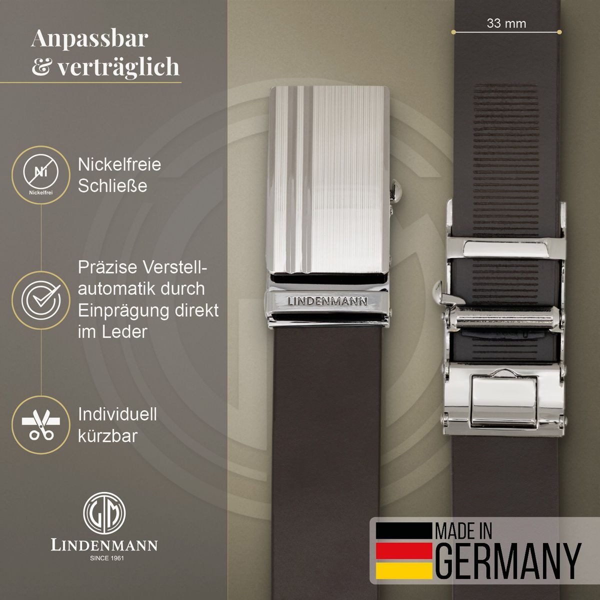 LINDENMANN Koppelgürtel