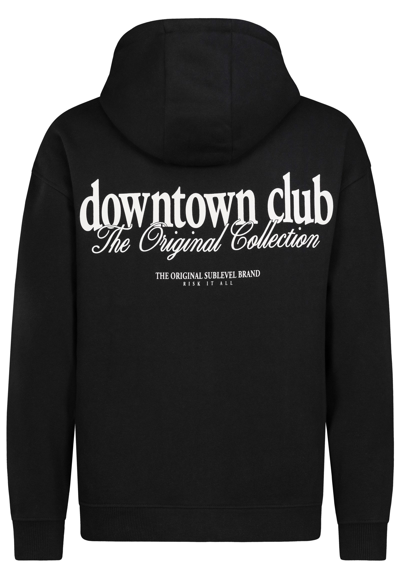 SUBLEVEL Hoodie mit Front-Print und Kängurutasche günstig online kaufen