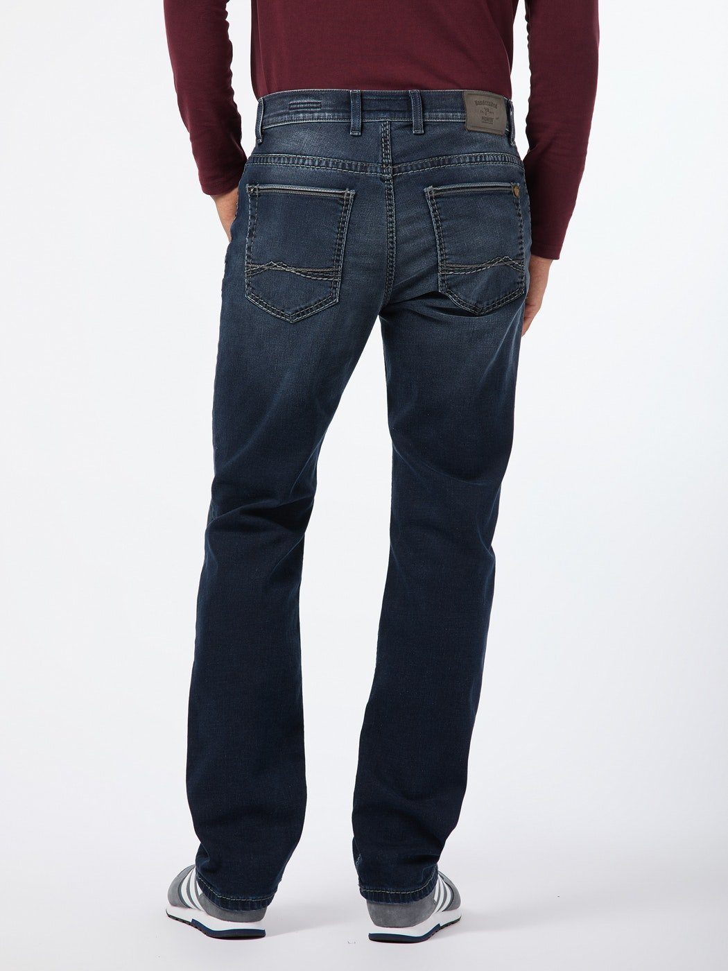 PIONEER RANDO MEGAFLEX Authentic 5-Pocket-Jeans used dark 1654 Jeans Pioneer 9740.475