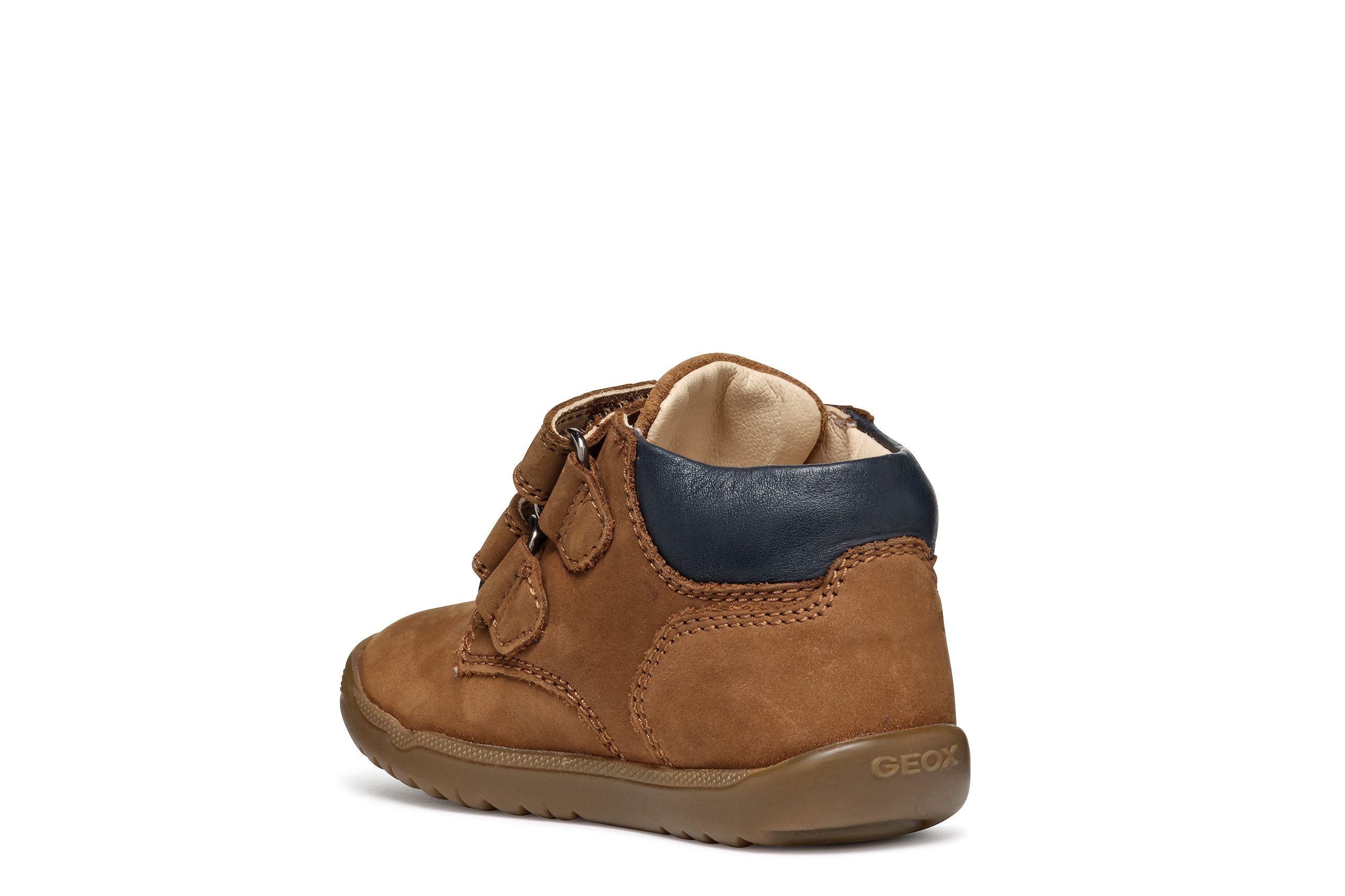 Geox B MACCHIA BOY Lauflernschuh Babyschuh mit Klettverschluss, Größenschablone zum Download