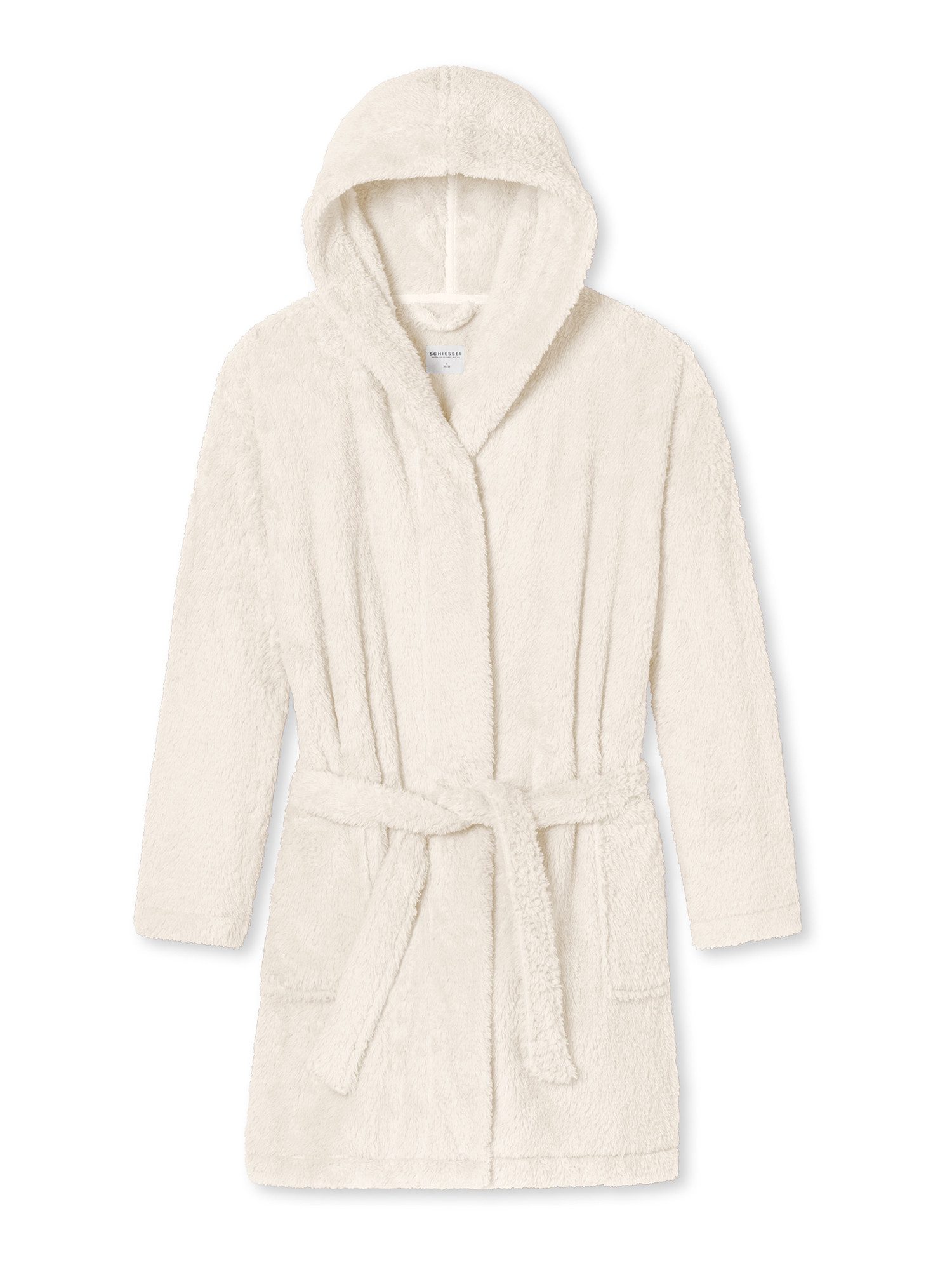 Schiesser Bademantel Teddy Fleece, 0