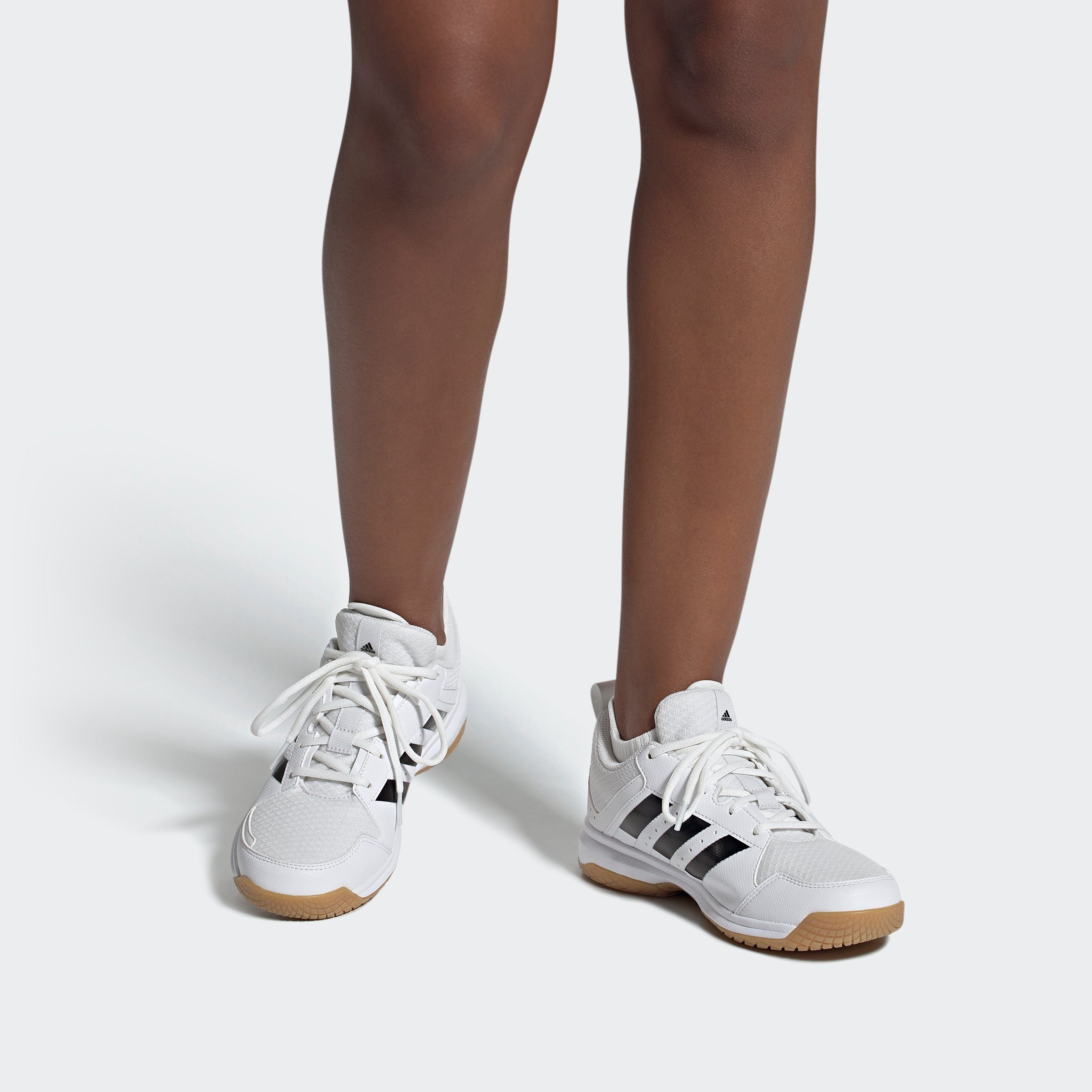 weiß-schwarz 7 Performance adidas INDOOR LIGRA Handballschuh