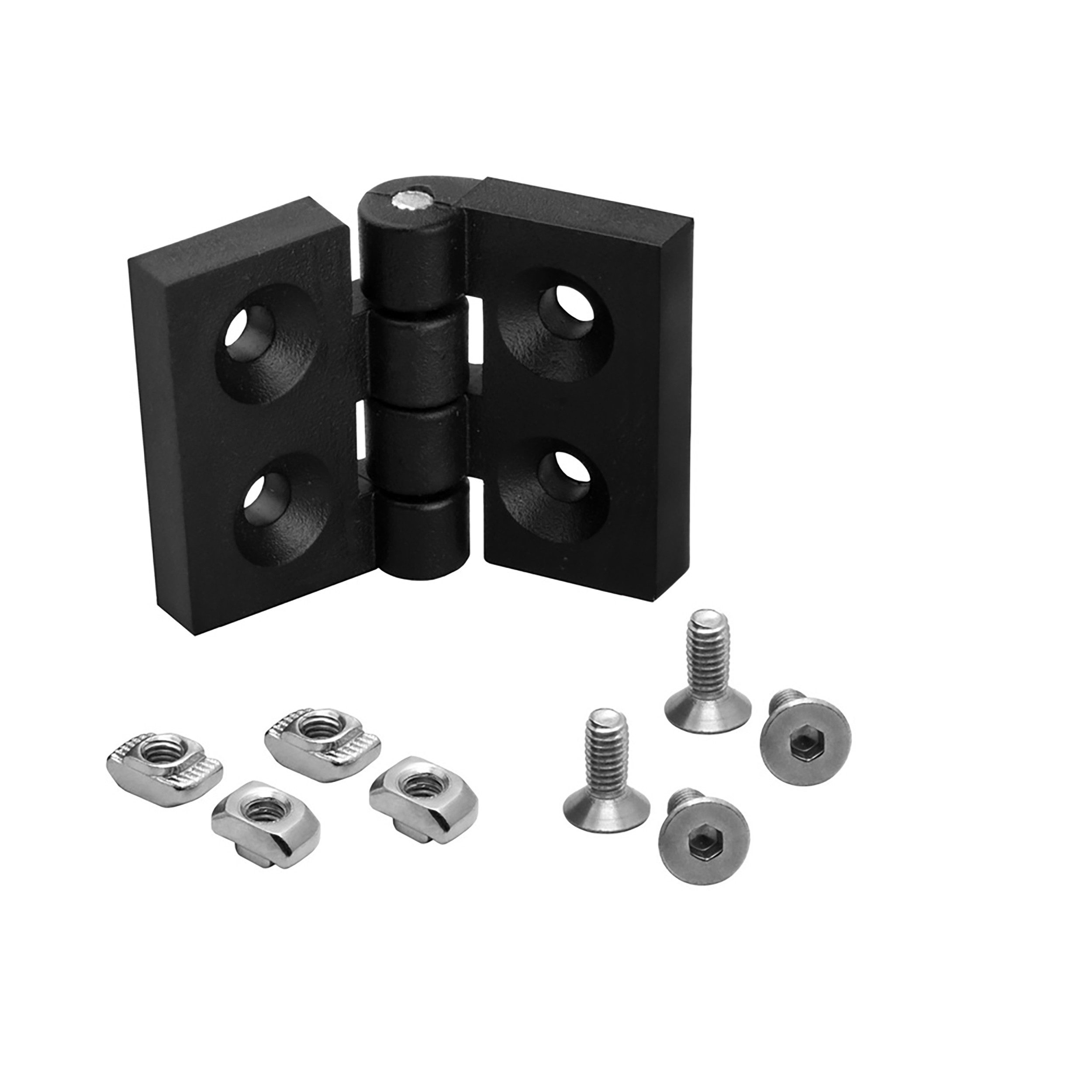 KLAK Profil KLAK 30 - Scharnier Standard Nut 8 Aluprofil 30er inkl. Verschraubung