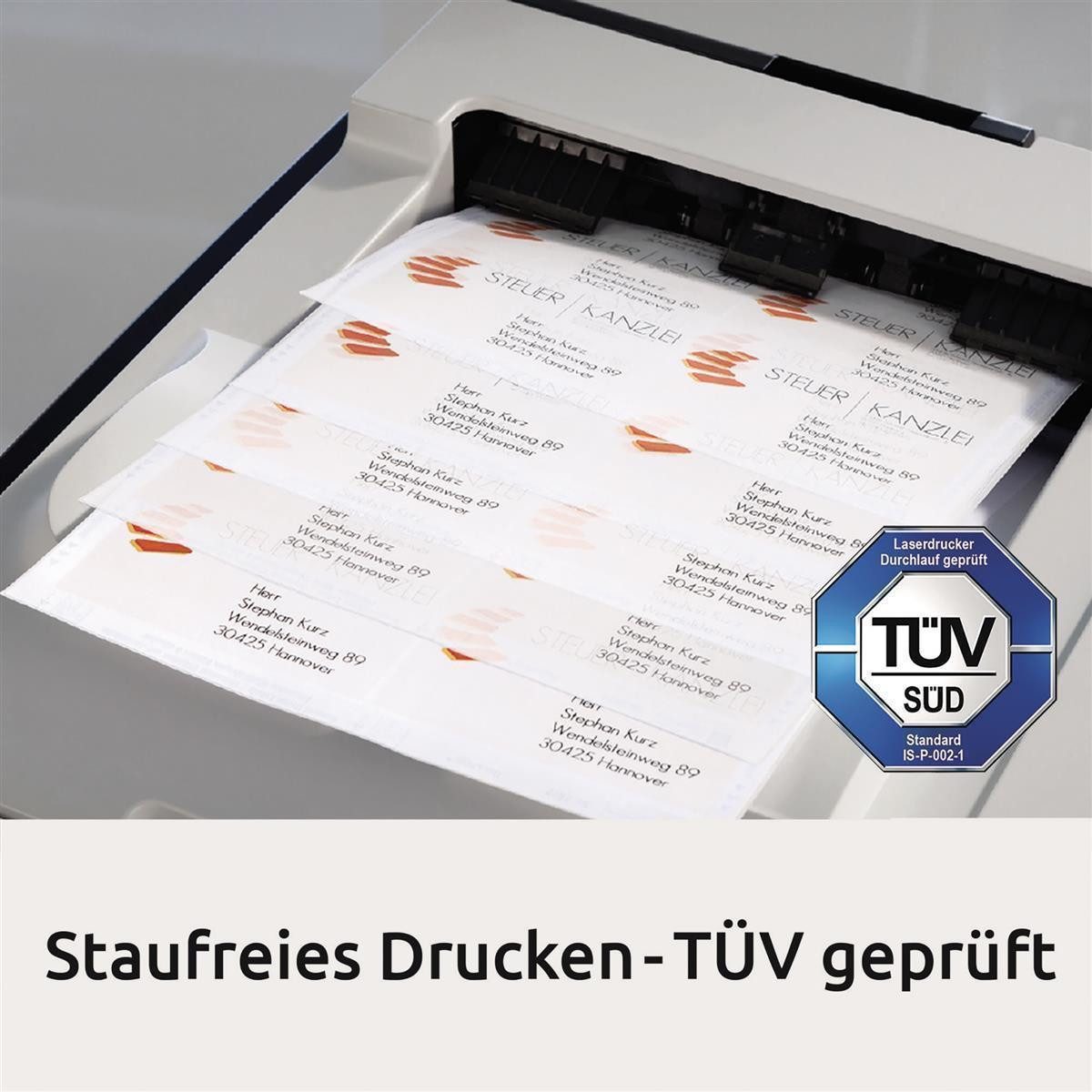 Avery Zweckform Etikett AVERY Zweckform LR3666-10 650 6tikettenweiß 38,0 x 21,2 mm