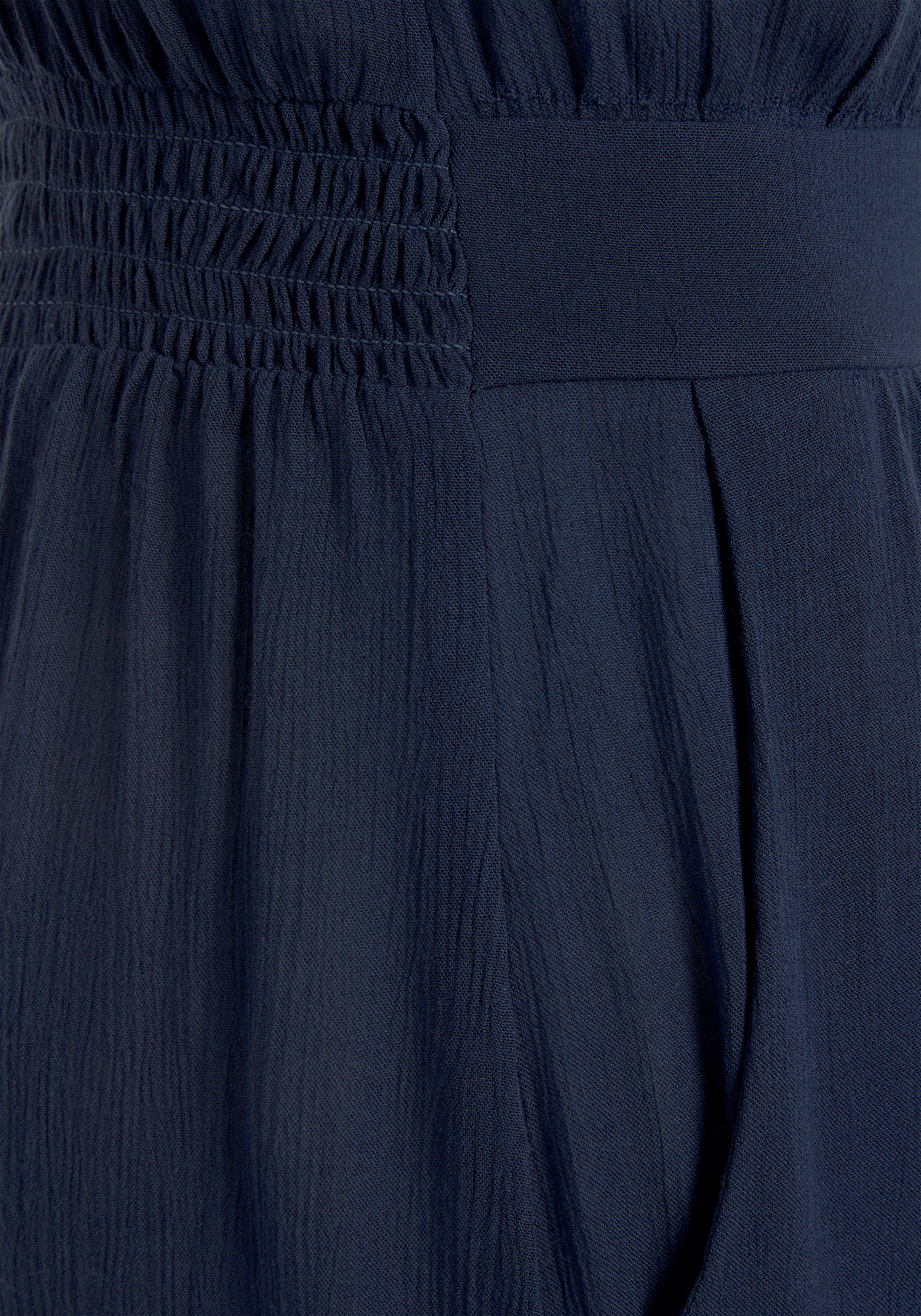 s.Oliver Culotte-Overall aus gekreppter Viskose