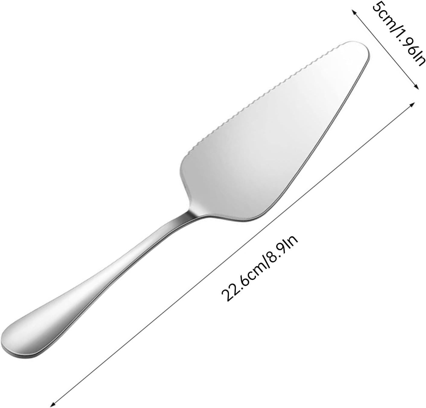 FELIXLEO Kuchenheber 6tlg Tortenheber Set Edelstahl Mit Kuchenmesser Für Partys