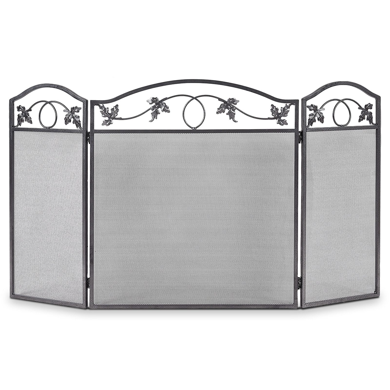 Joparri Kaminschutzgitter mit Tür 304 cm Metall Ofenschutzgitter Joparri Kaminschutzgitter mit Tür 304 cm Metall Ofenschutzgitter