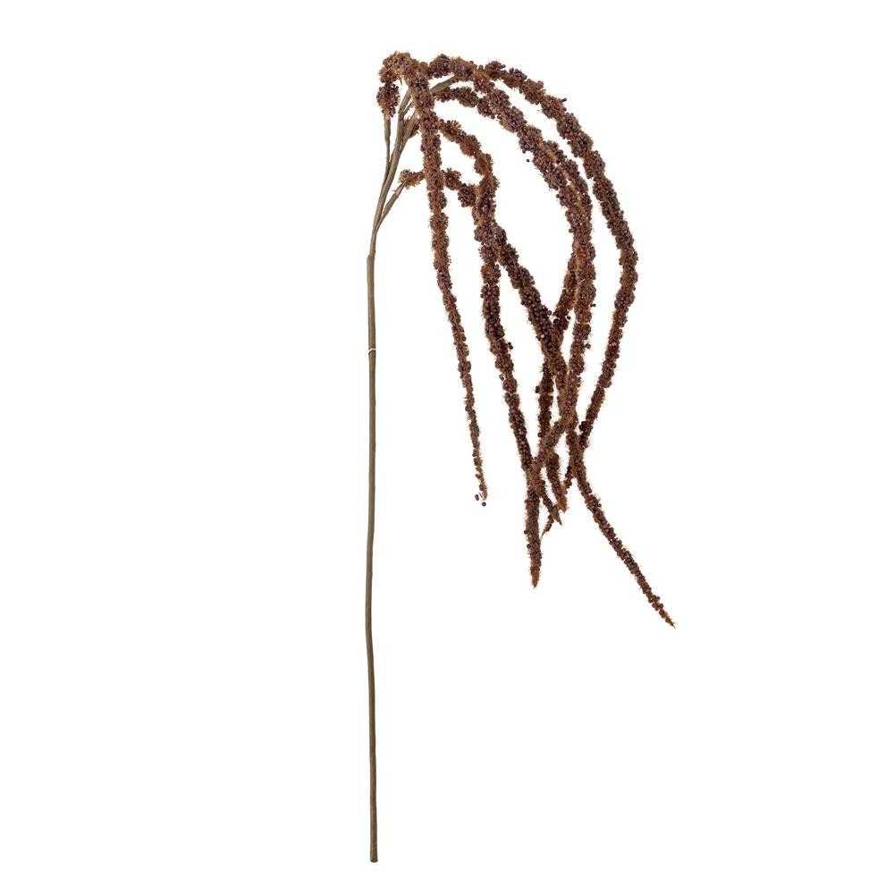 Kunstblume Foxtail Stiel künstliche Blume braun Dekozweig Vase Wohnzimmer Deko, Bloomingville, Kunstzweig, Dekozweig, Vasenast, Hängezweig, Floristik, Dauerzweig