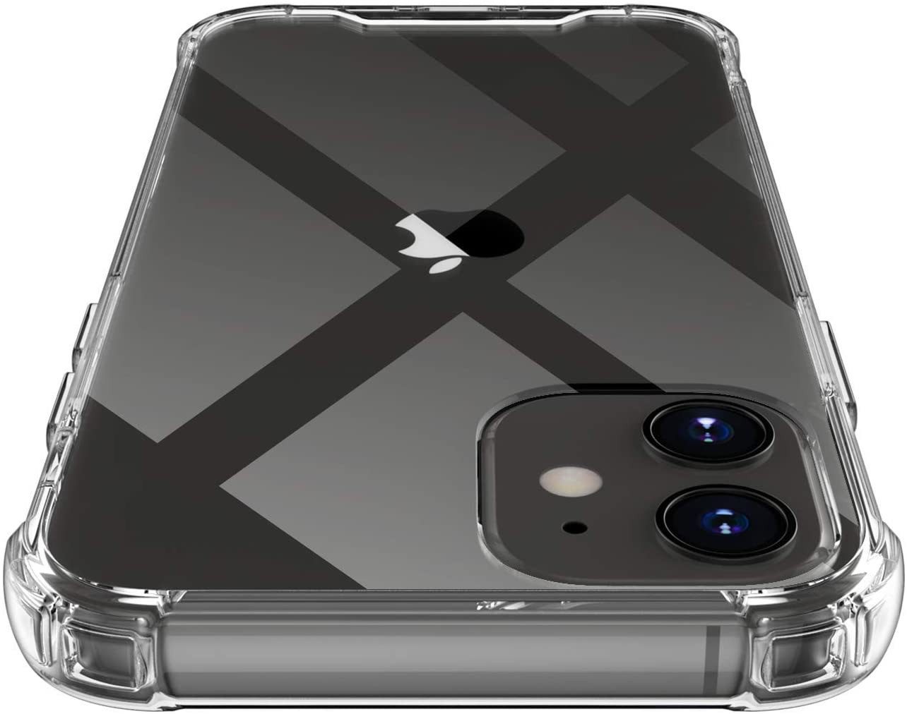 AVANA Handyhülle für iPhone 12 / Pro / mini / Pro Max Hülle Schutzhülle Klar Bumper, Case, Cover, Durchsichtig, Transparent