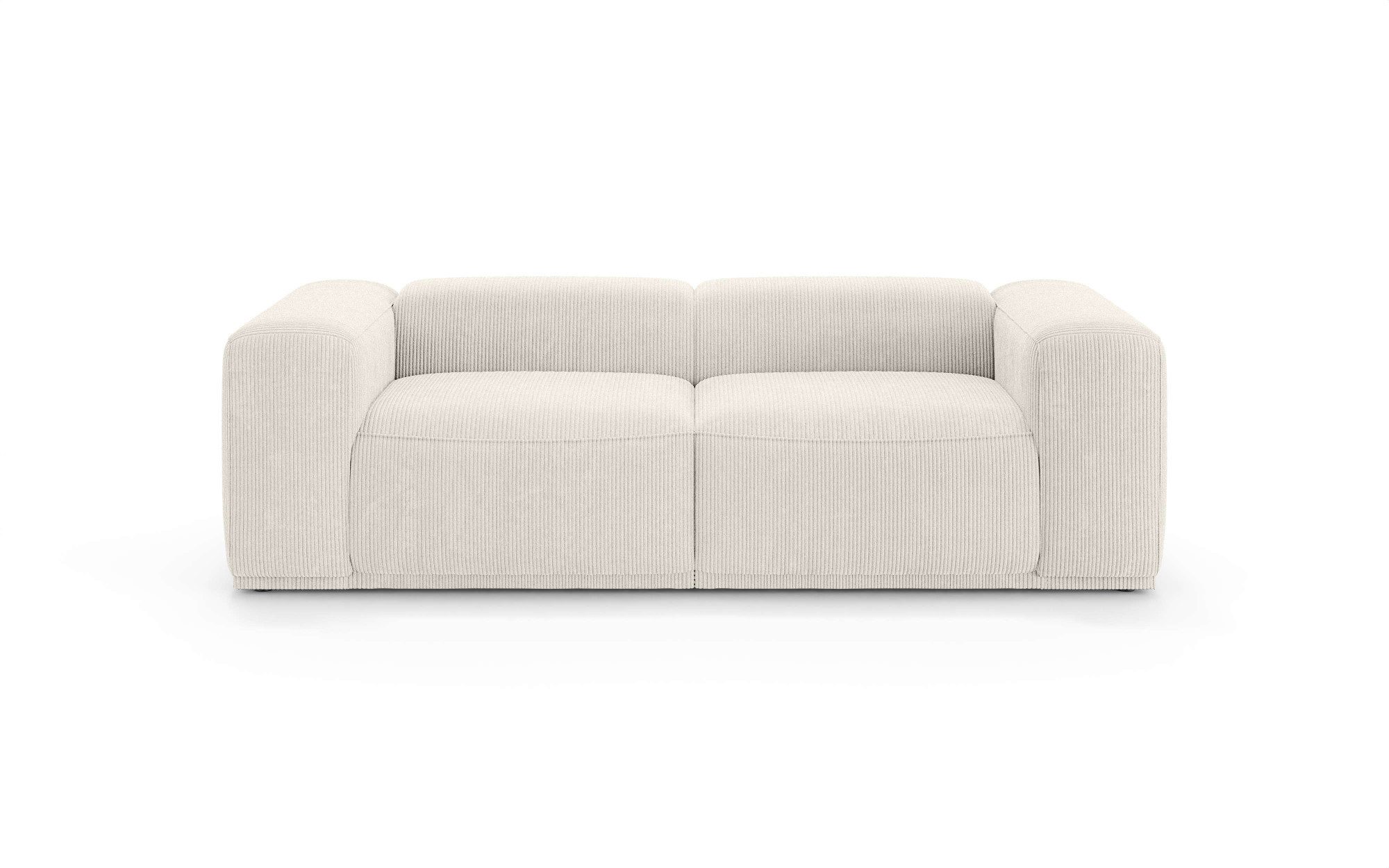 s.Oliver Big-Sofa EMMERIK Designersofa, 3-Sitzer mit Wellenfederung, B/T/H: 242/98/73 cm, hoher Sitzkomfort, gemütlich und modern, auch in Cord