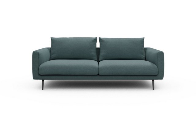 moebelfaktor Sofa Karl 3-Sitzer, Schlanker Rahmen, geneigte Armlehne, itali günstig online kaufen
