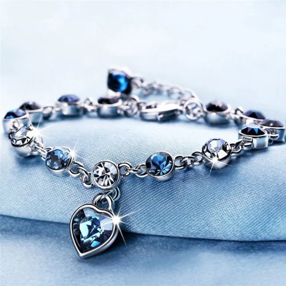 Eyecatcher Armkette Herzglanz – Edelstahl-Armband mit günstig online kaufen