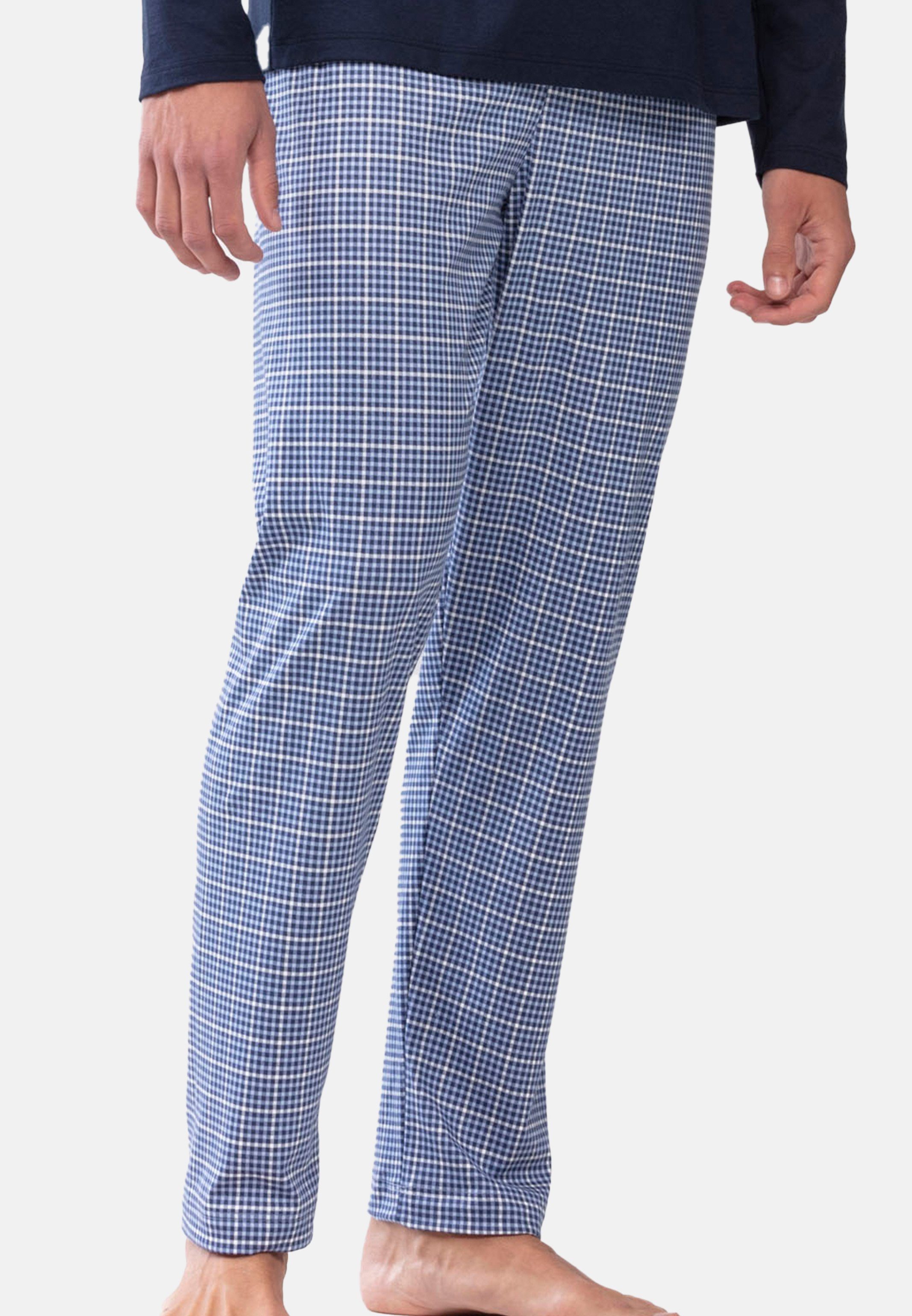 Mey Schlafhose Redesdale (1-tlg) Schlafanzug Hose - Baumwolle - Lange Loungehose