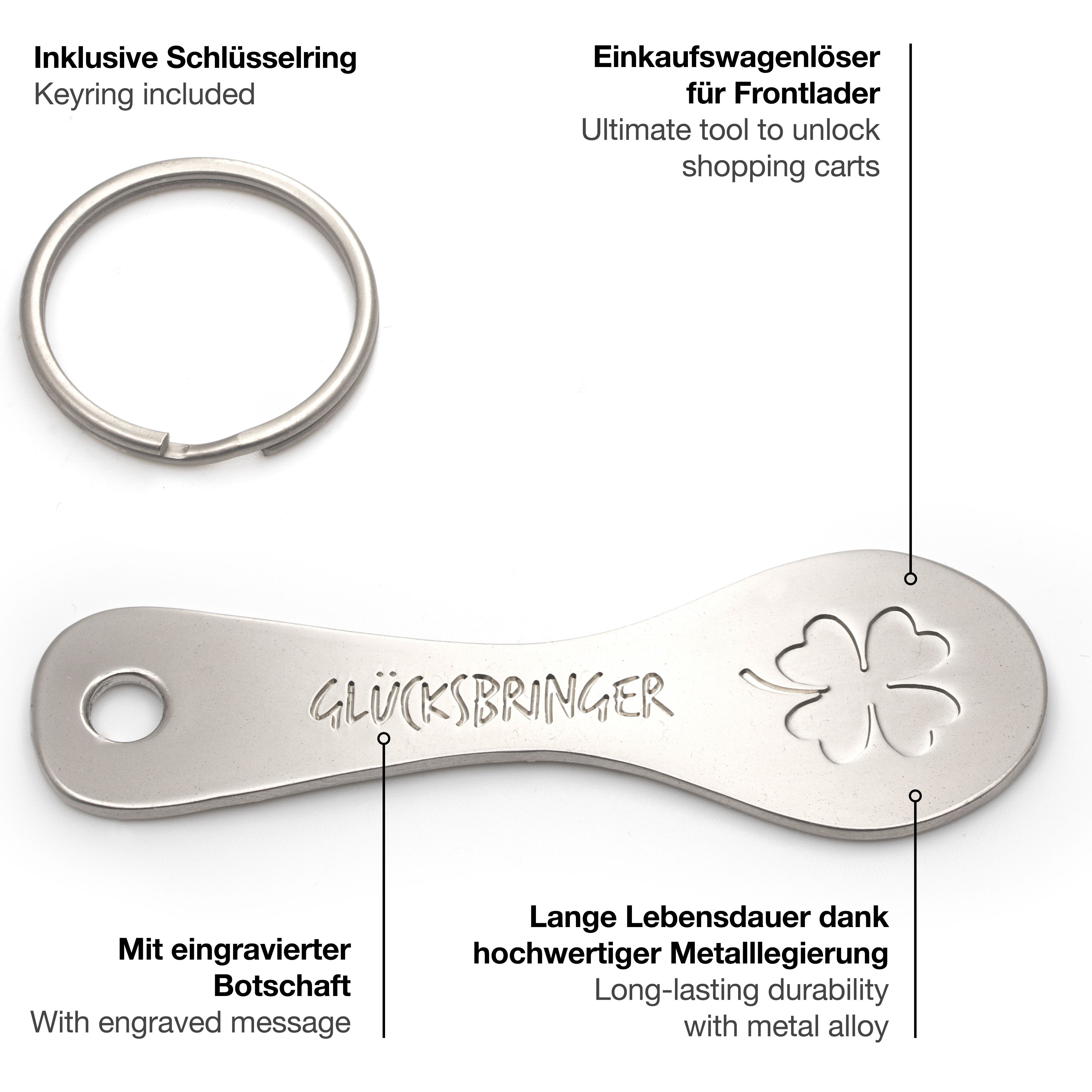 FABACH Schlüsselanhänger Trolley Spoon Einkaufswagenlöser - günstig online kaufen