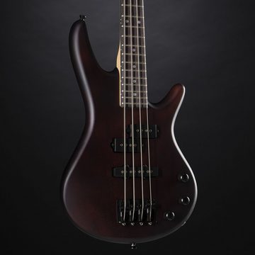 Ibanez E-Bass, miKro GSRM20B-WNF Walnut Flat, miKro GSRM20B-WNF Walnut Flat - E-Bass