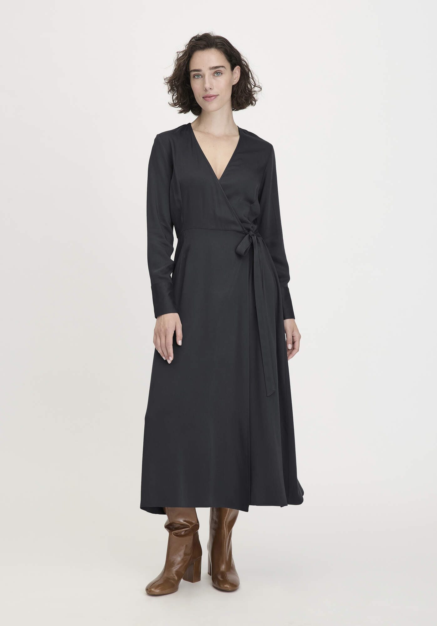 Hessnatur A-Linien-Kleid günstig online kaufen