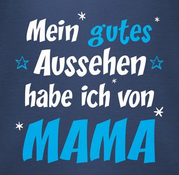 Shirtracer Shirtbody Mein gutes Aussehen Mama Junge Sprüche Baby