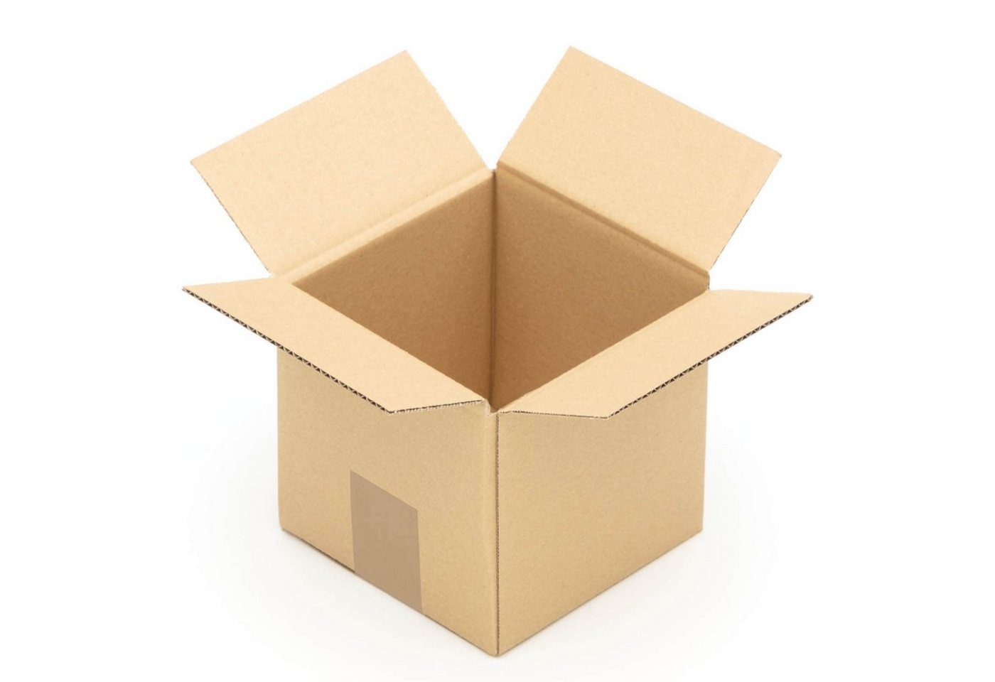 Thumbnail - KK Verpackungen Versandkarton, Faltkartons 150 x 150 x 150 mm Postversand Warenversand Wellpappkarton