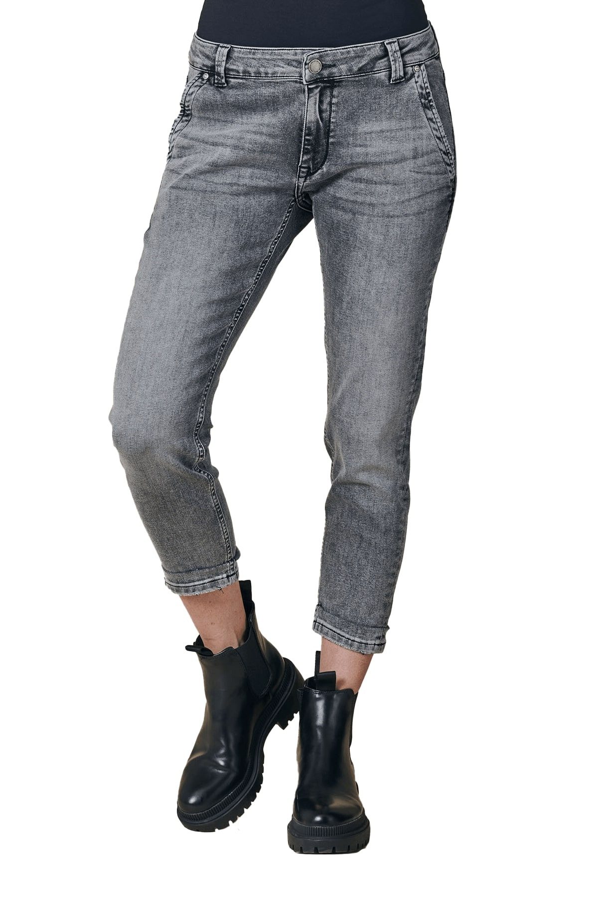 Zhrill 7/8-Jeans Slim Fit Джинсы ZHDALVA Grau angenehmer Tragekomfort