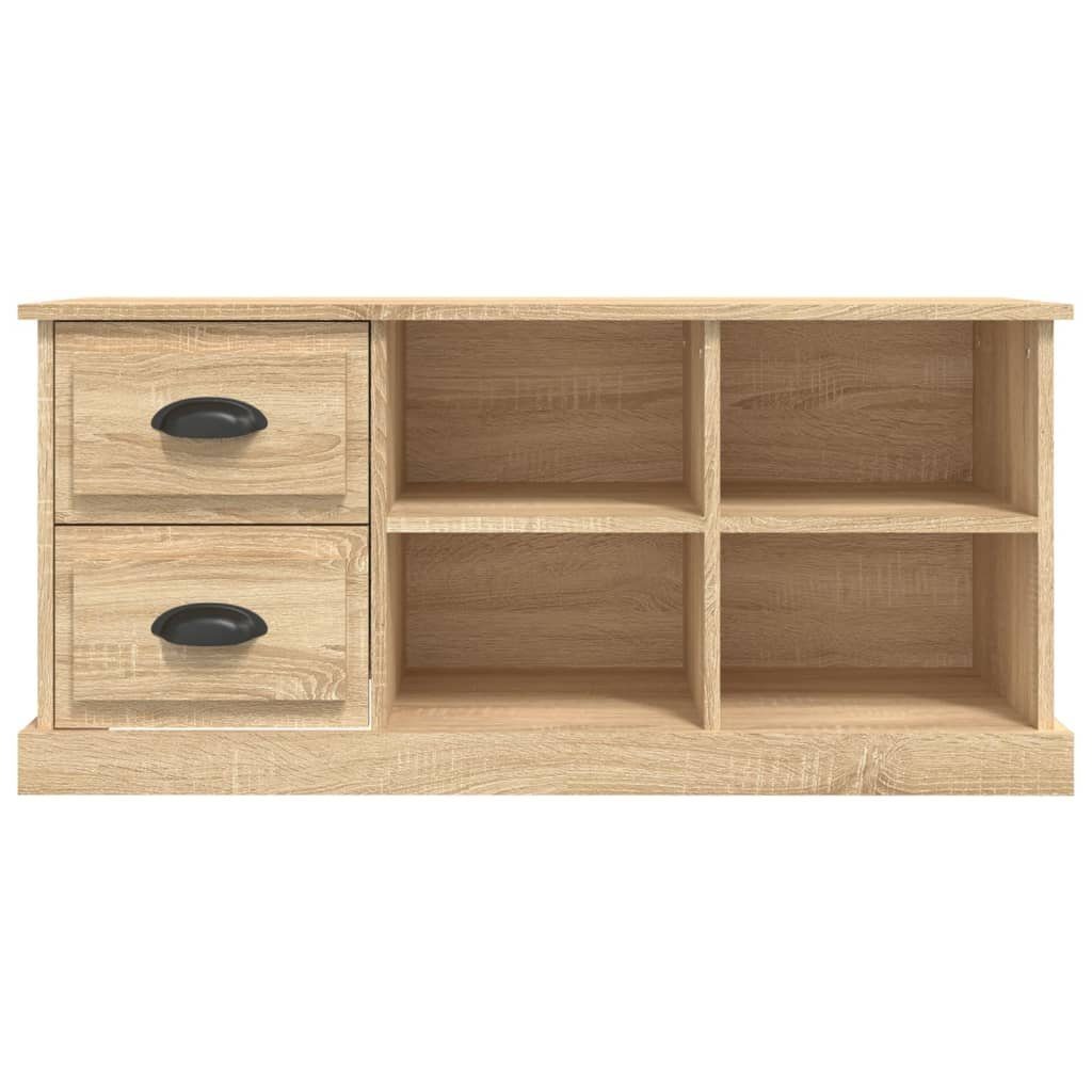 cm furnicato TV-Schrank 102x35,5x47,5 Holzwerkstoff Sonoma-Eiche