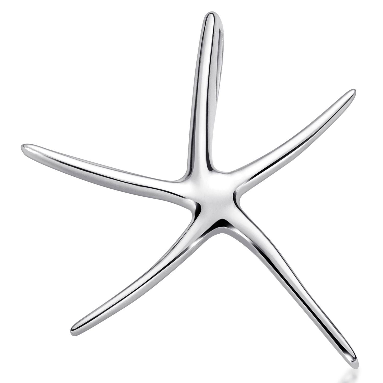Materia Kettenanhänger Stern / Seestern Silber günstig online kaufen