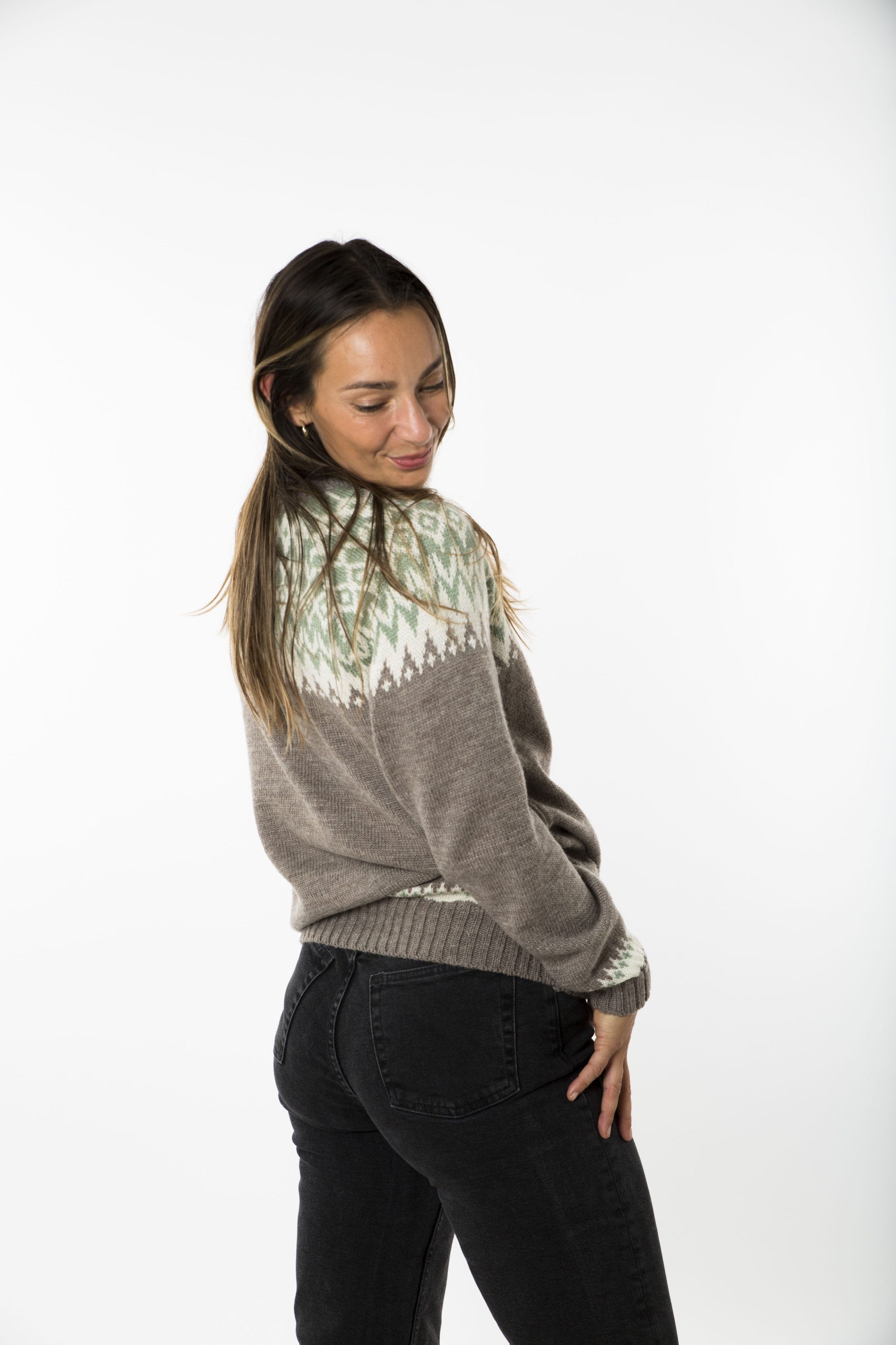 Fuza Wool of Denmark Wollpullover Fuza Wool of Denmark Damen Damen Helga Wollpullover