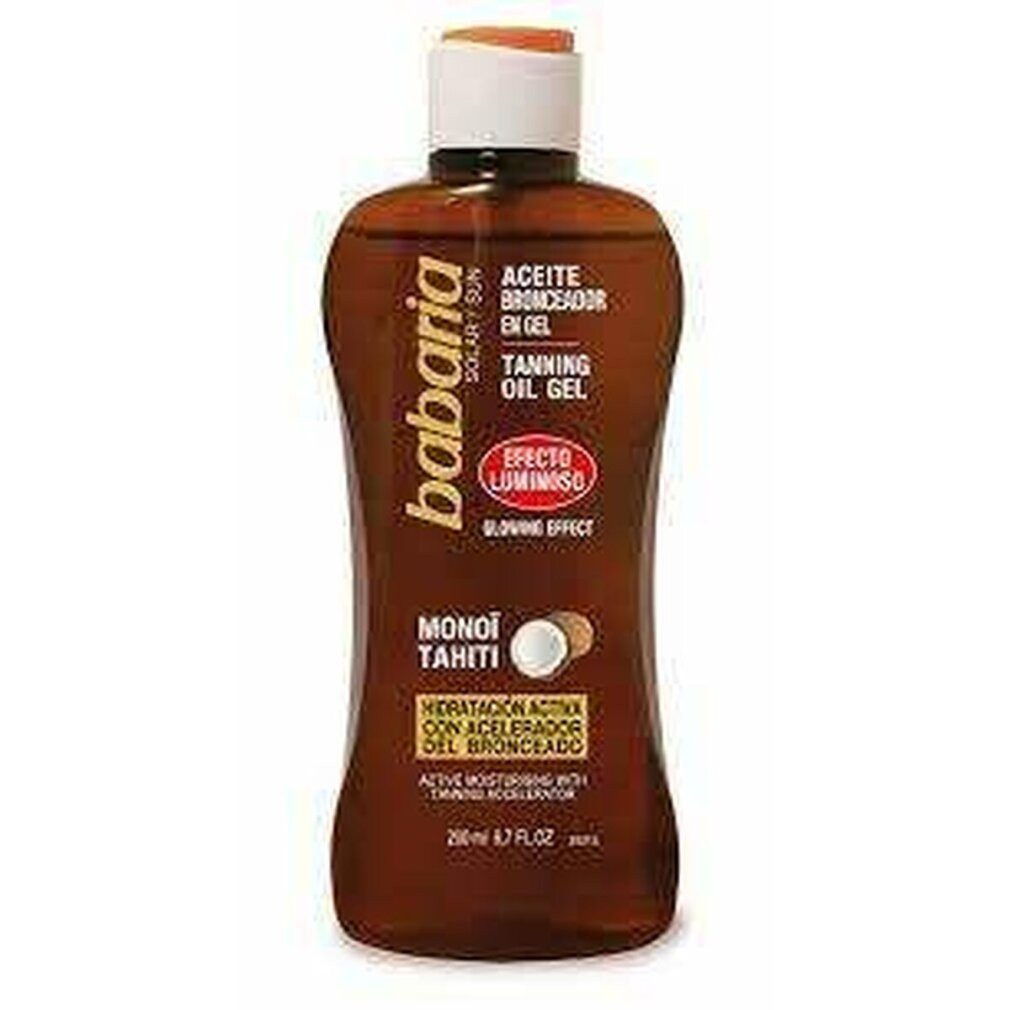 babaria Körperöl Tanning Oil Gel Glowing Effect 200ml