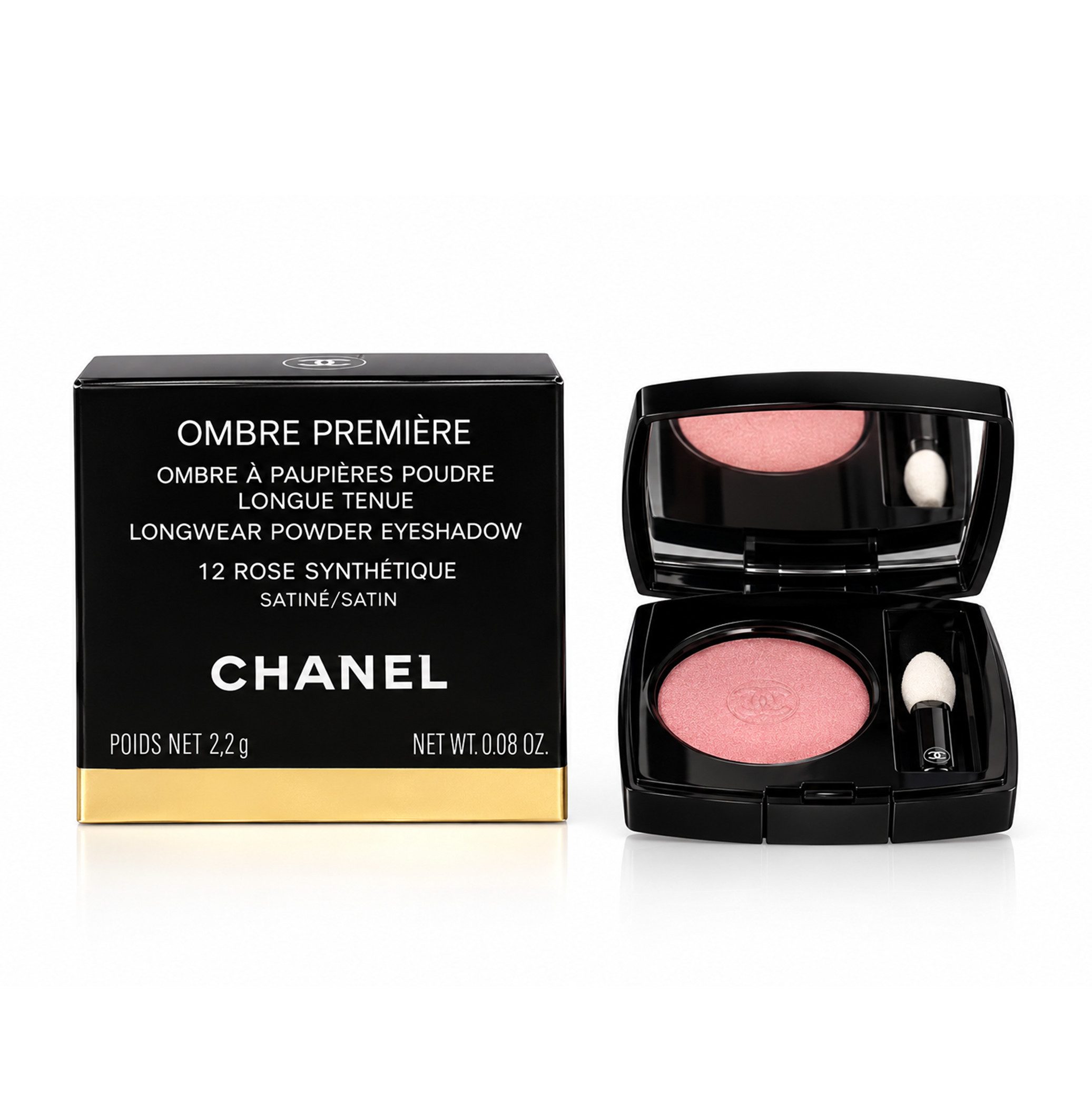 CHANEL Lidschatten Chanel Ombre Premiere Lidschatten Eyeshadow 12 Rose Synthetique 2,2g