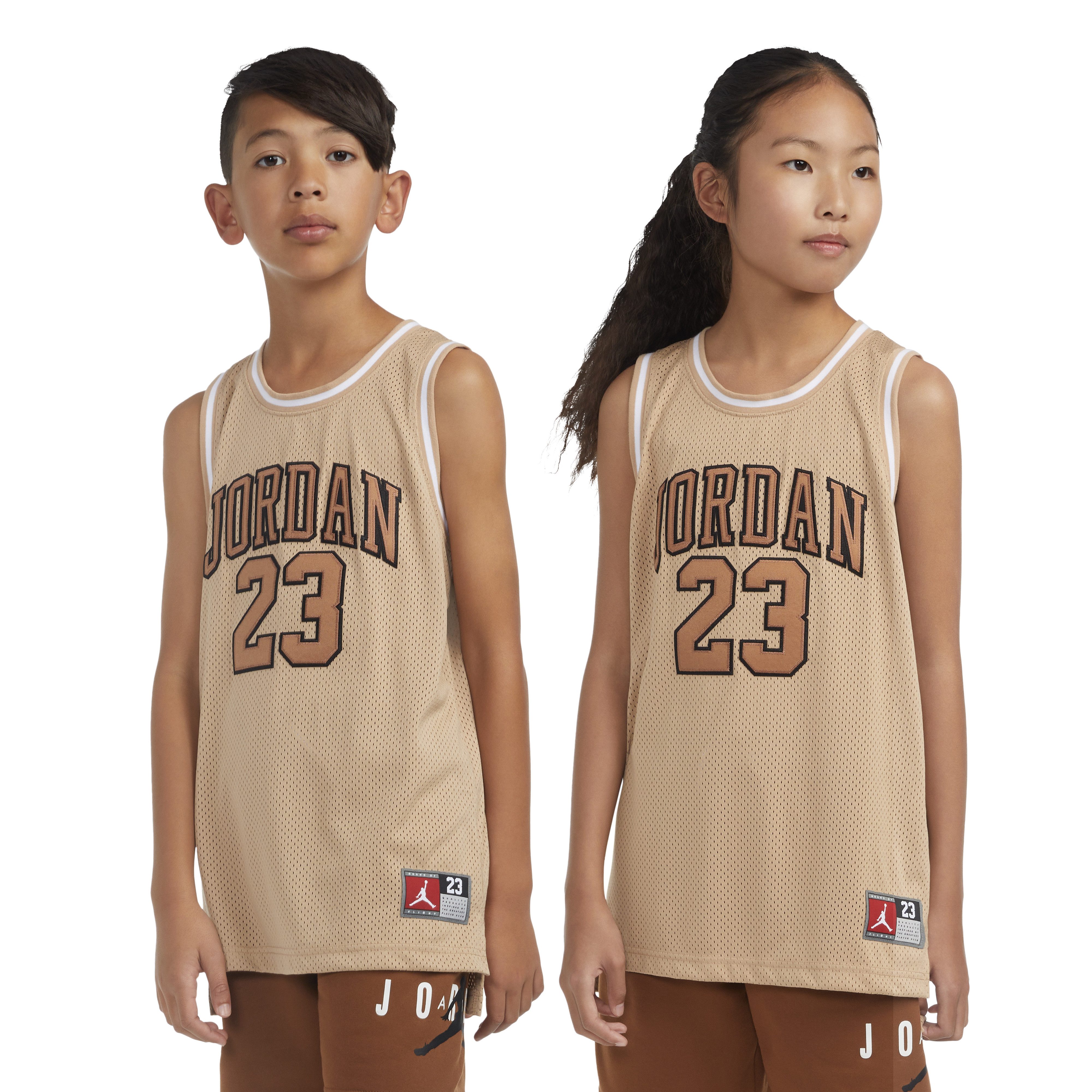 Jordan Tanktop JDN JORDAN 23 JERSEY für Jungs für Kinder und Jugendliche, mit Mesh-Gewebe, atmungsaktiv