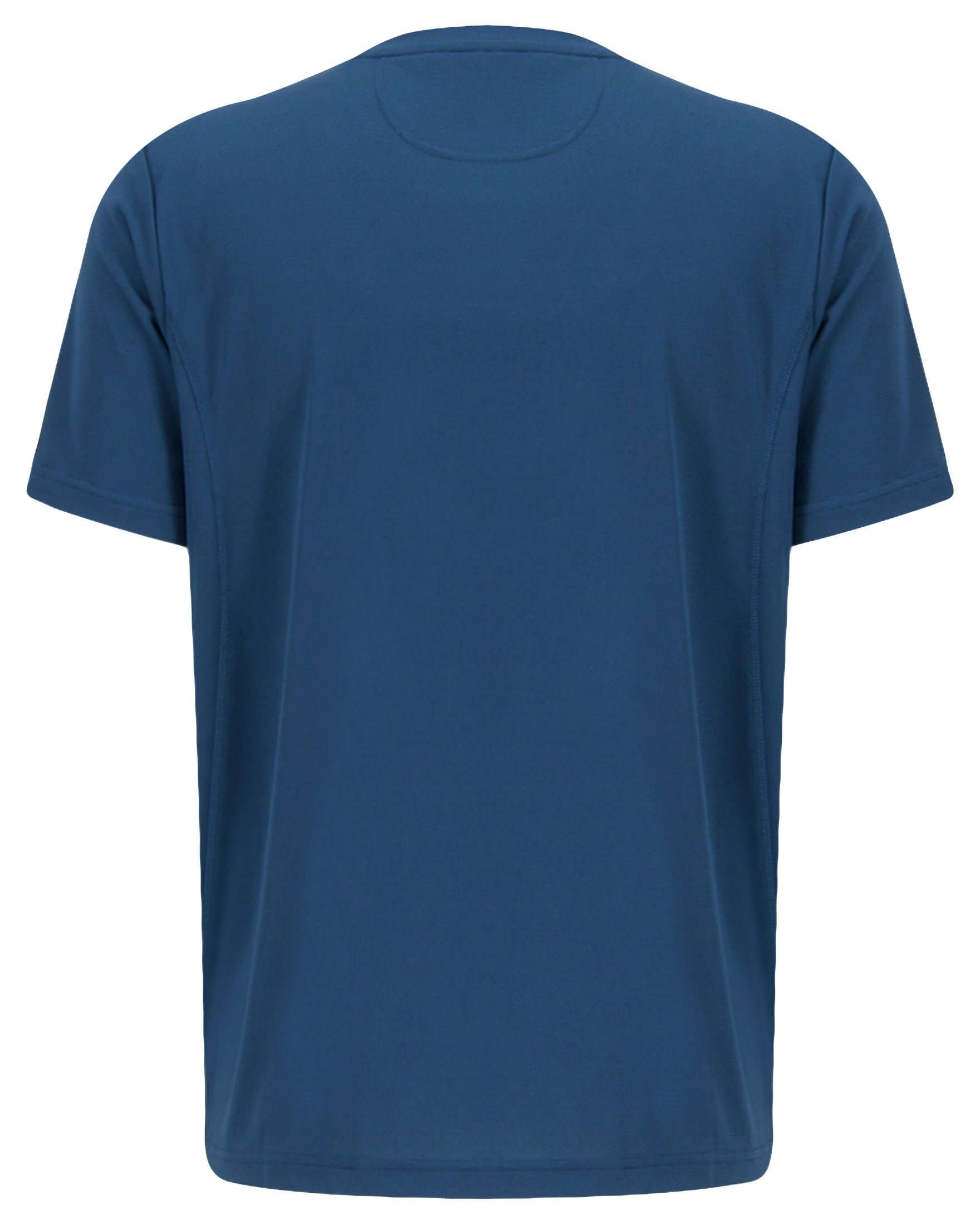 BASIC Meru T-Shirt T-Shirt Herren BRISTOL (285) (1-tlg) petrol