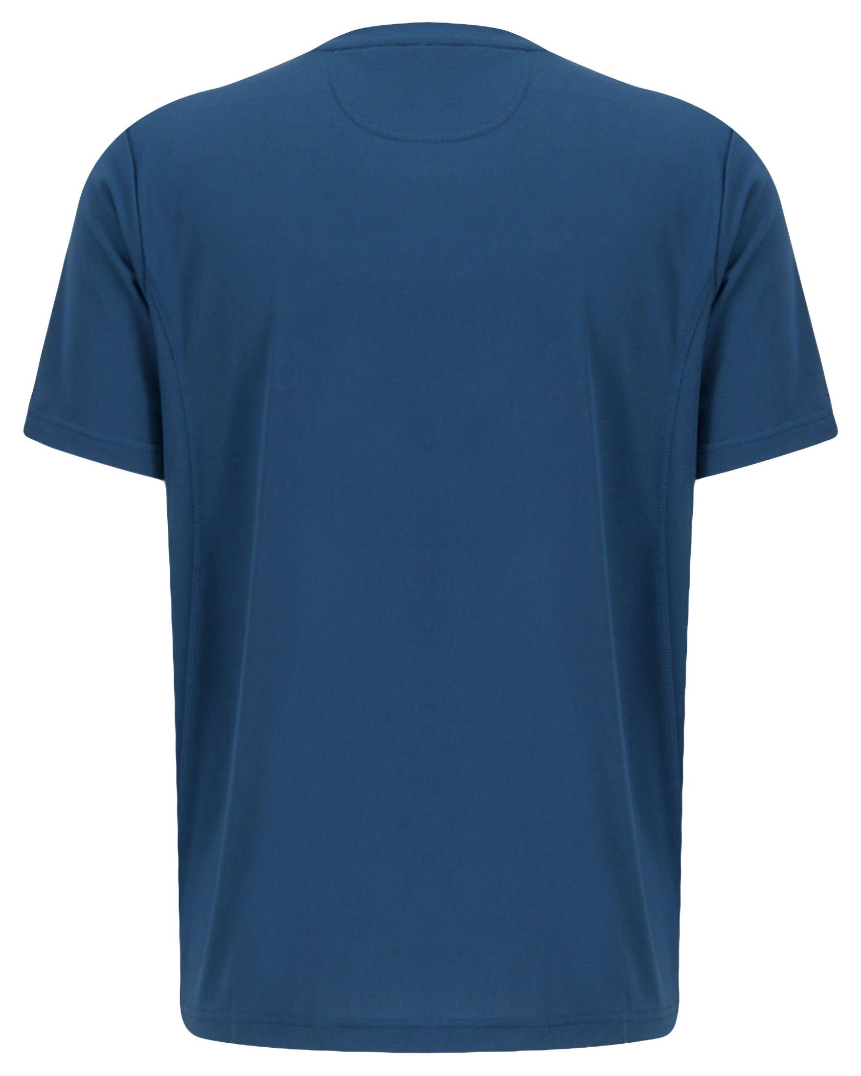 BRISTOL T-Shirt (1-tlg) Herren BASIC petrol T-Shirt Meru (285)