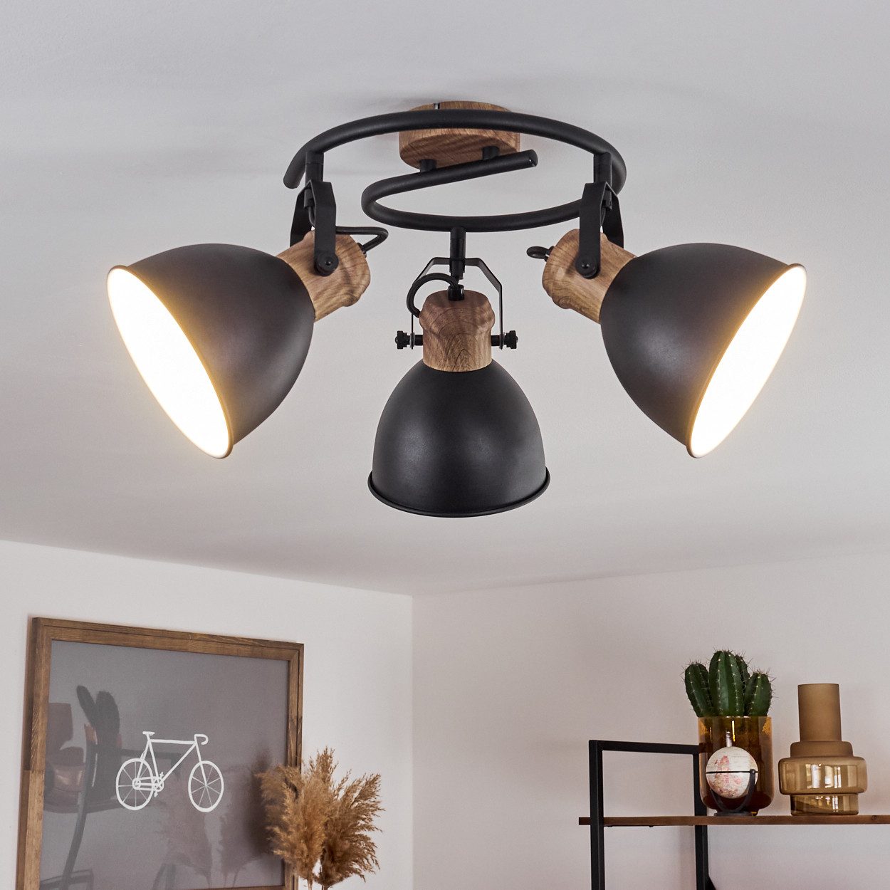 hofstein Deckenleuchte »Verago« Deckenlampe im Industrial- günstig online kaufen
