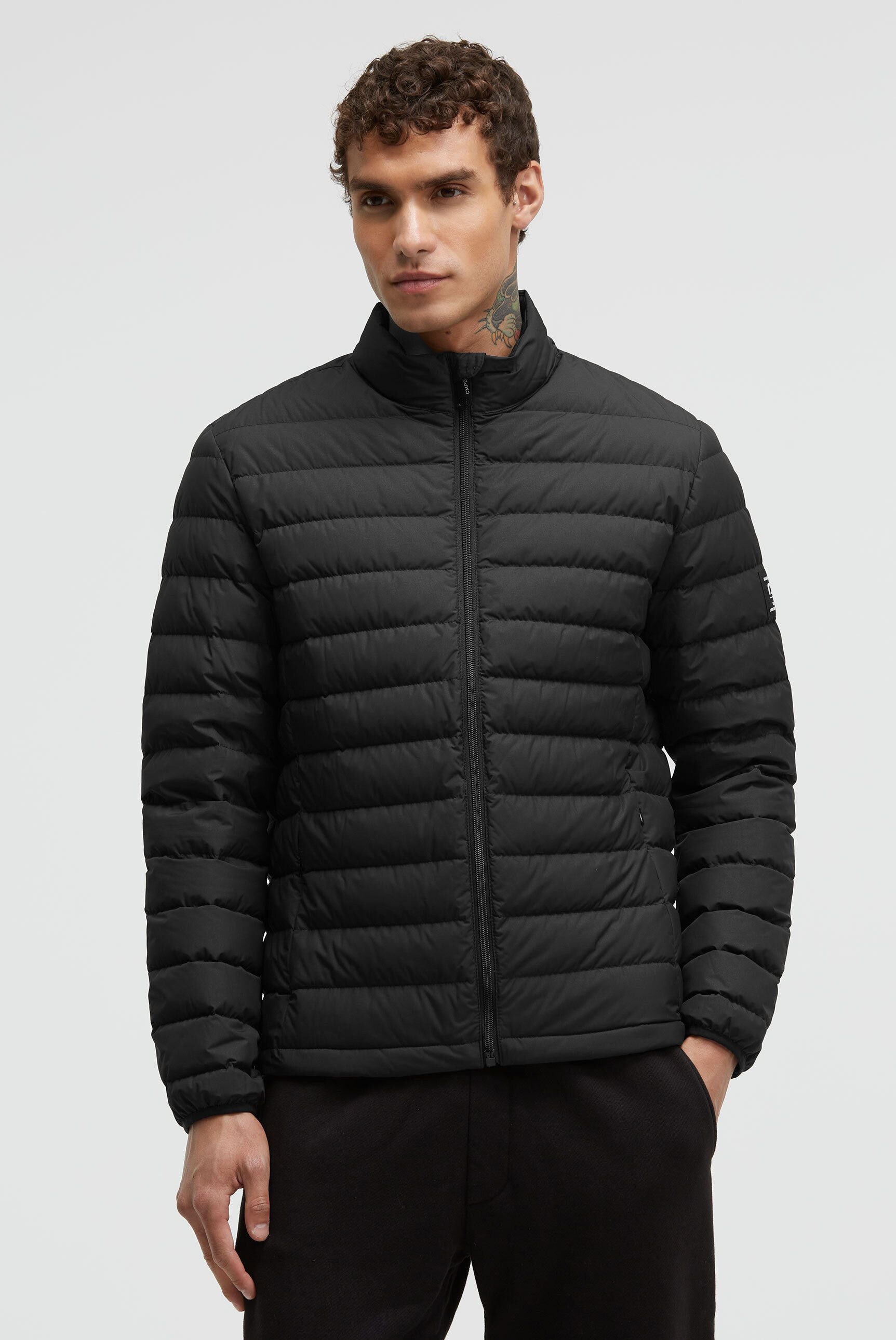 CMPD Steppjacke mit verstellbarem Gummizug im Saum günstig online kaufen