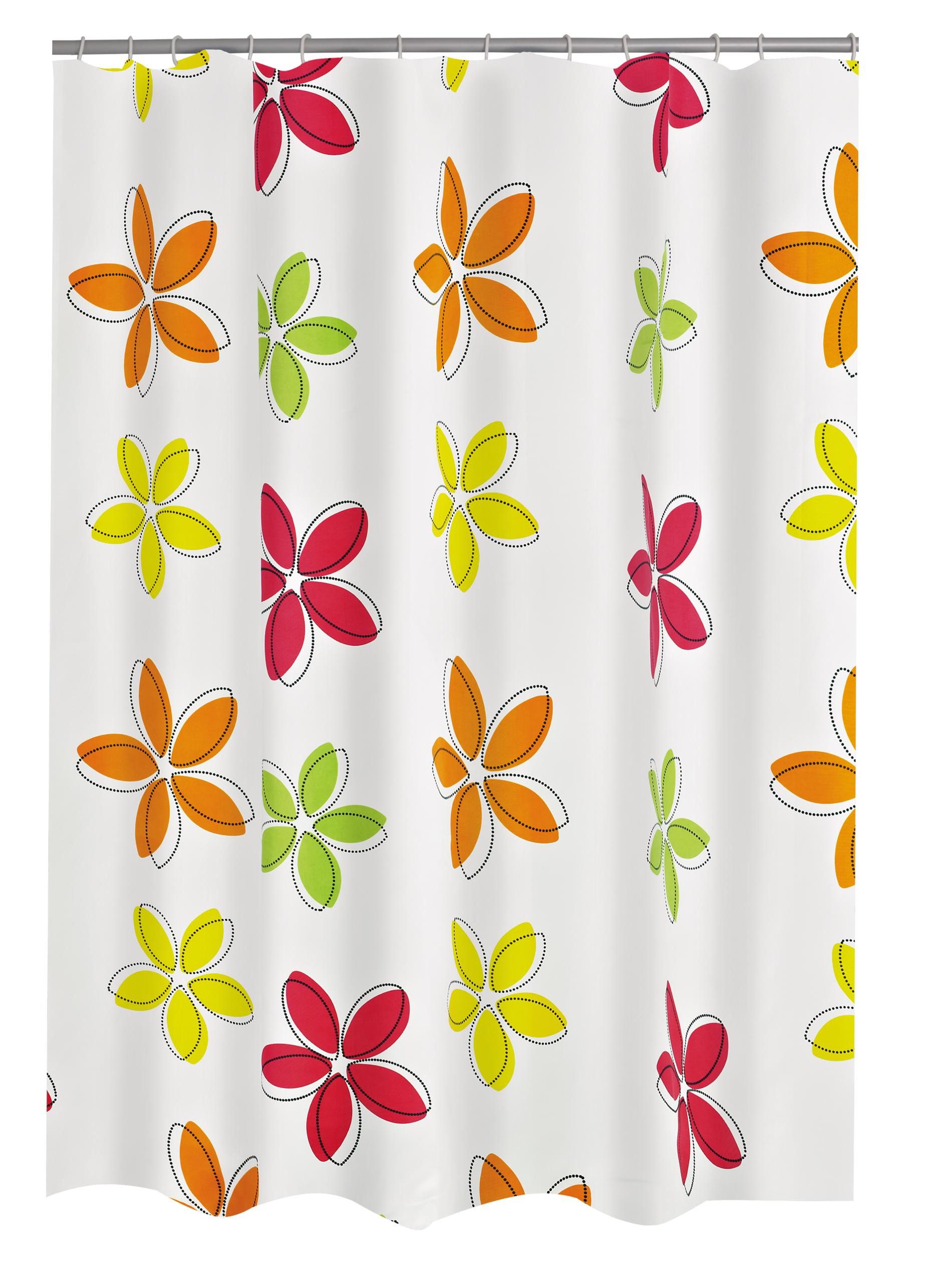 Ridder Duschvorhang Fleur multicolor Breite 180 cm