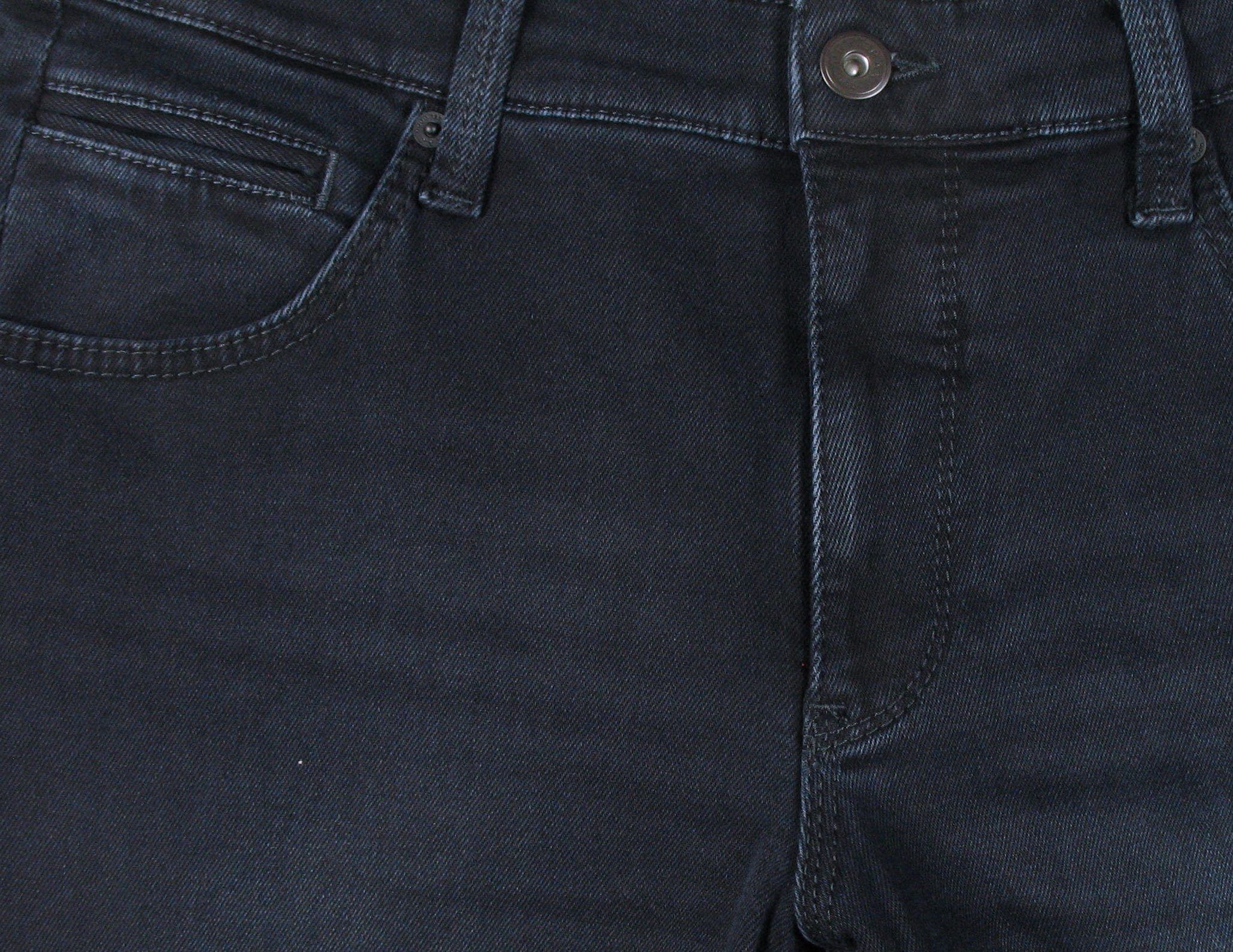 Organic Flex 5-Pocket-Jeans Denim blue raw used Cadiz Brax
