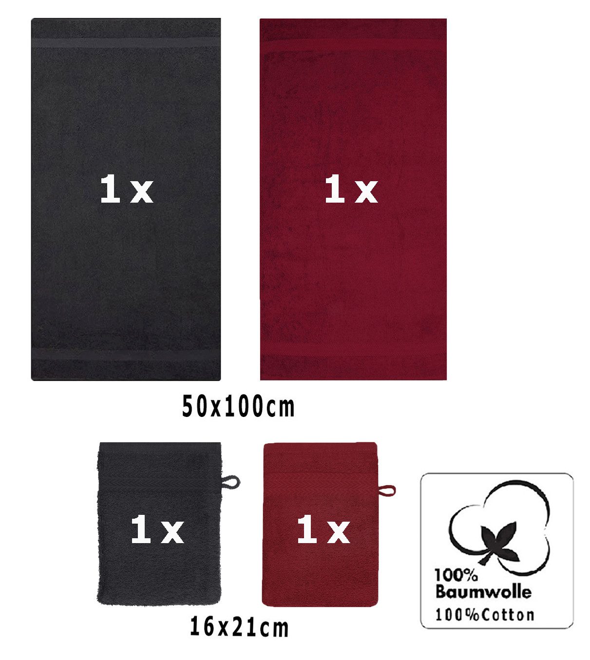 graphit grau - dunkelrot