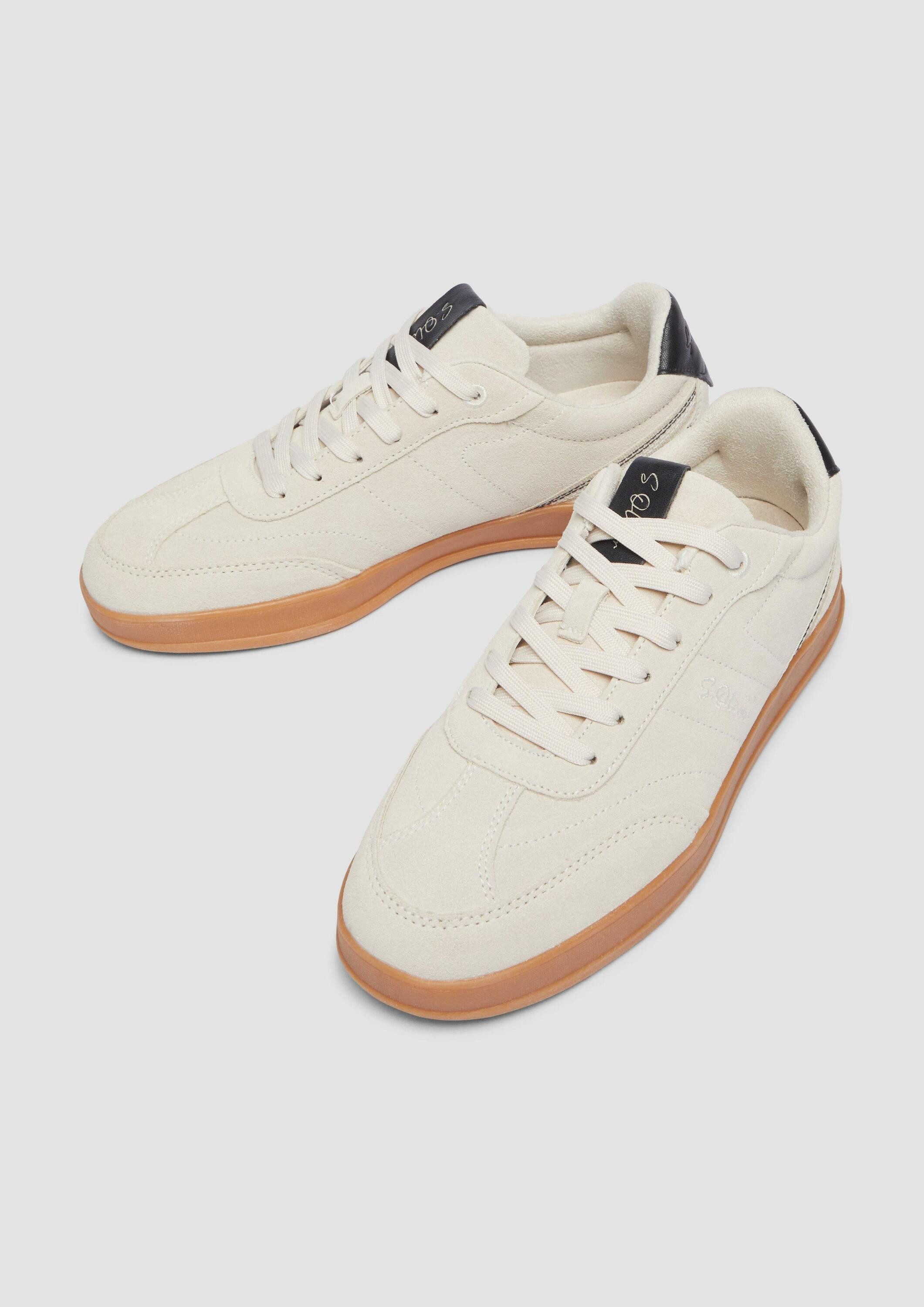 s.Oliver Sneakers Sneaker Leder-Sneaker mit Schnürung