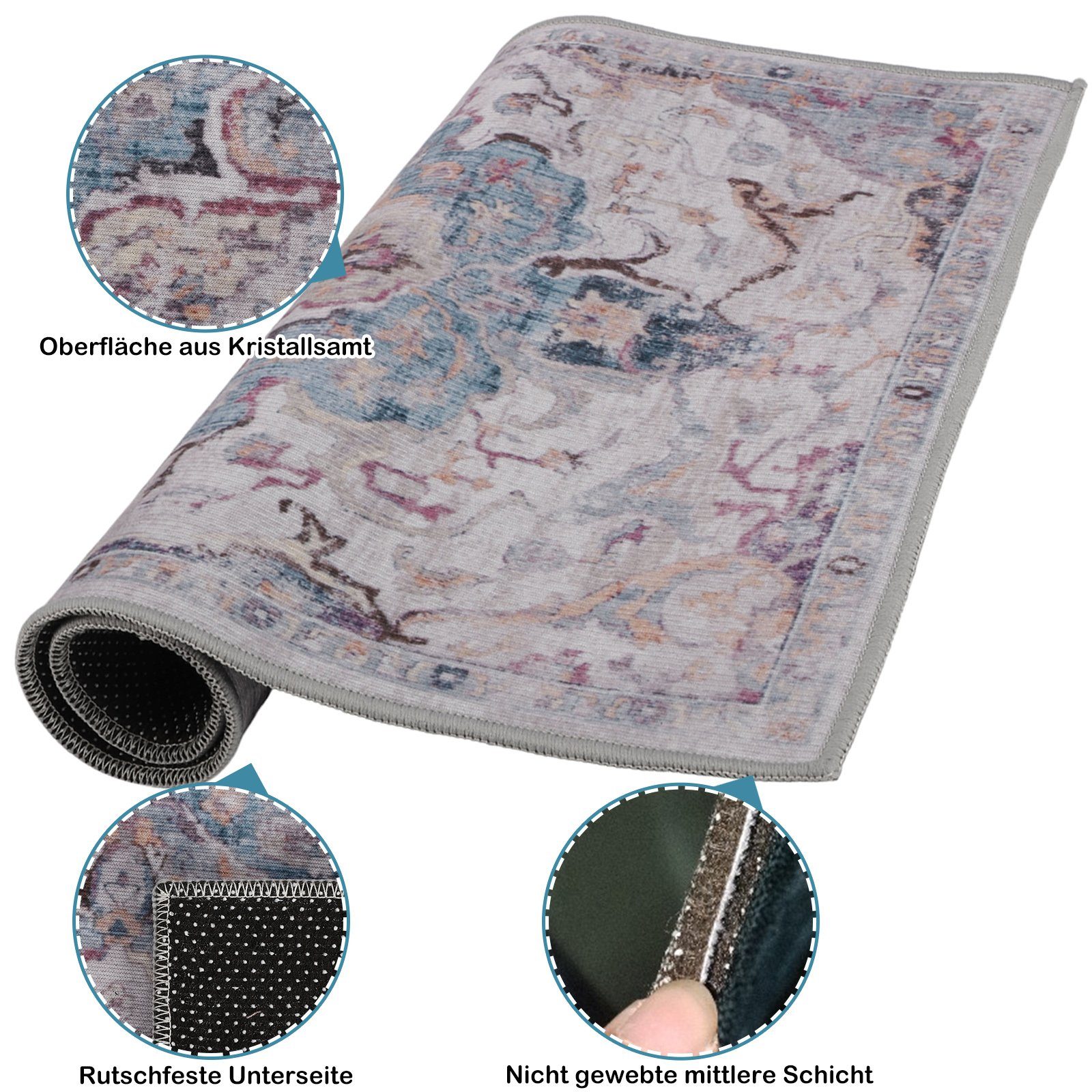 BTTO TEPP Badematte Teppich Athen, 2 günstig online kaufen